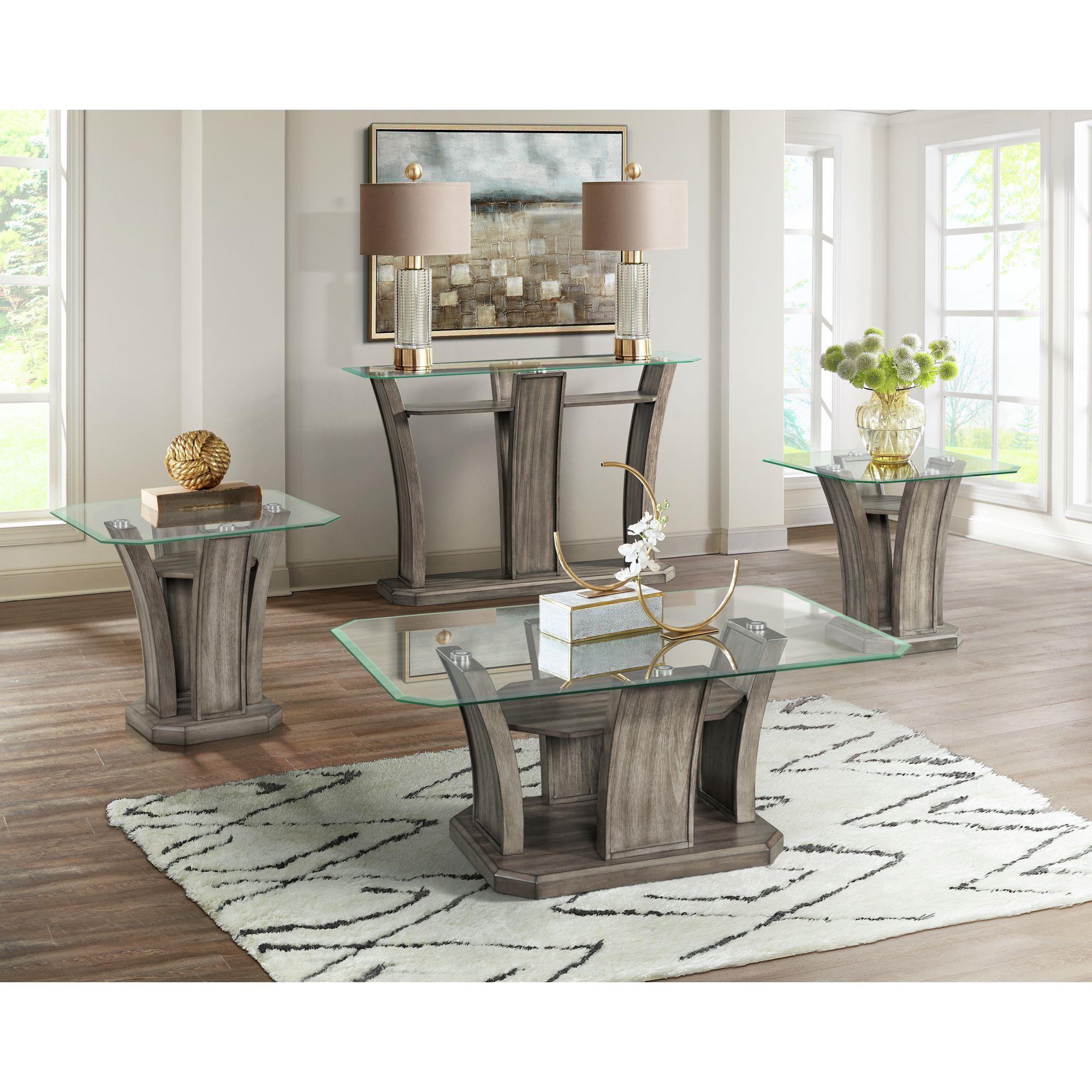 Elements International Dapper TPR350CT Rectangular Coffee Table IMAGE 4