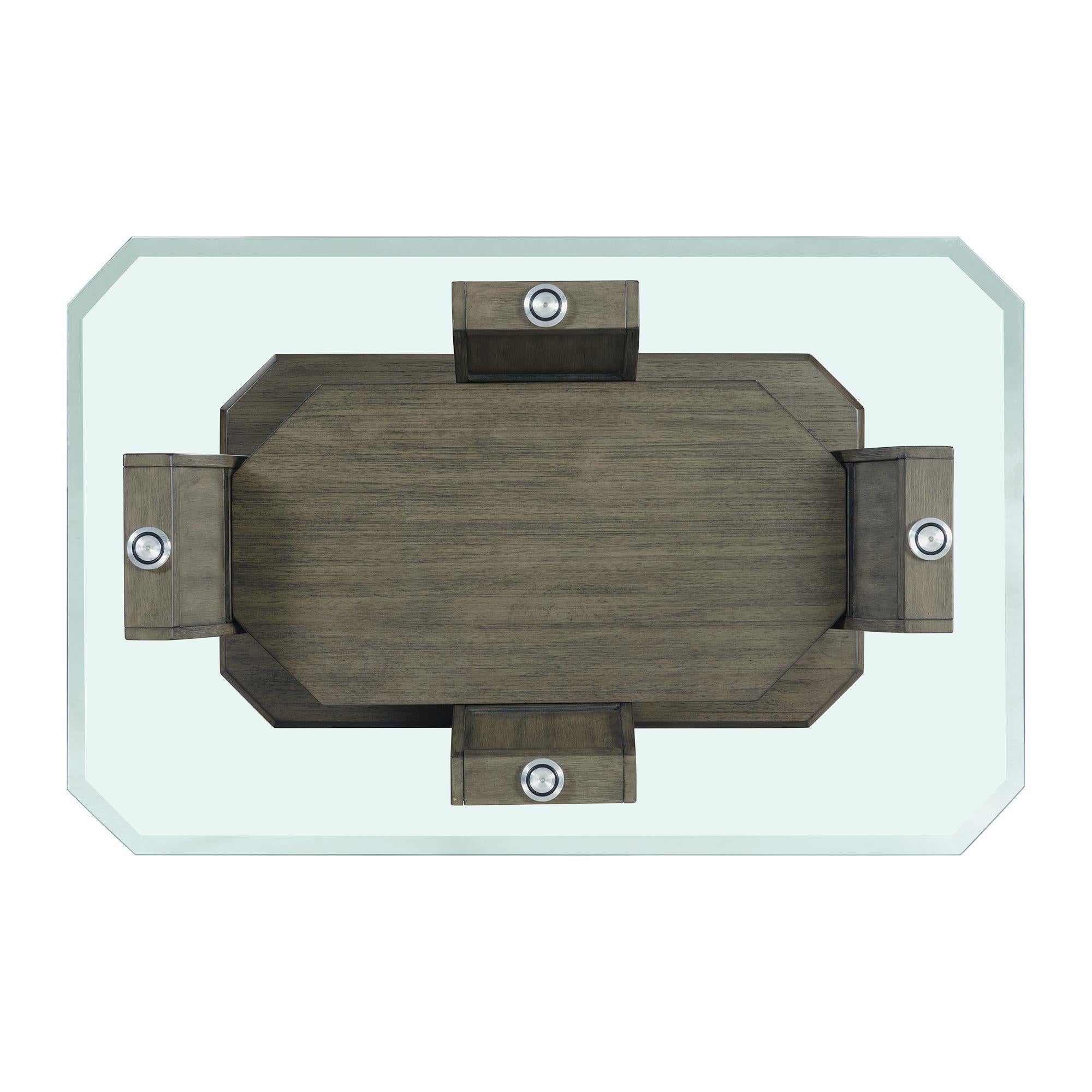  Elements International Dapper TPR350CT Rectangular Coffee Table IMAGE 5