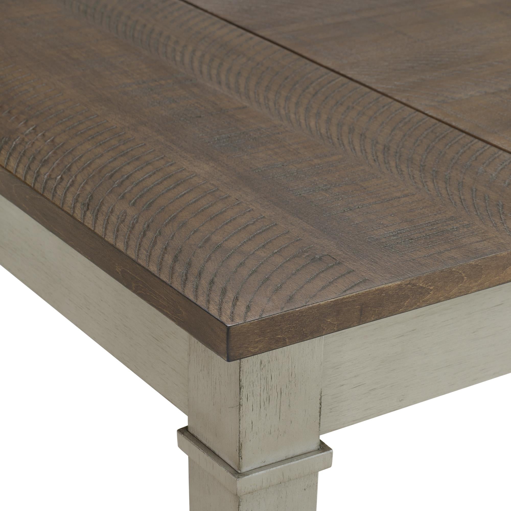  Elements International Farmington D-9890-7-DT Rectangular Dining Table IMAGE 11