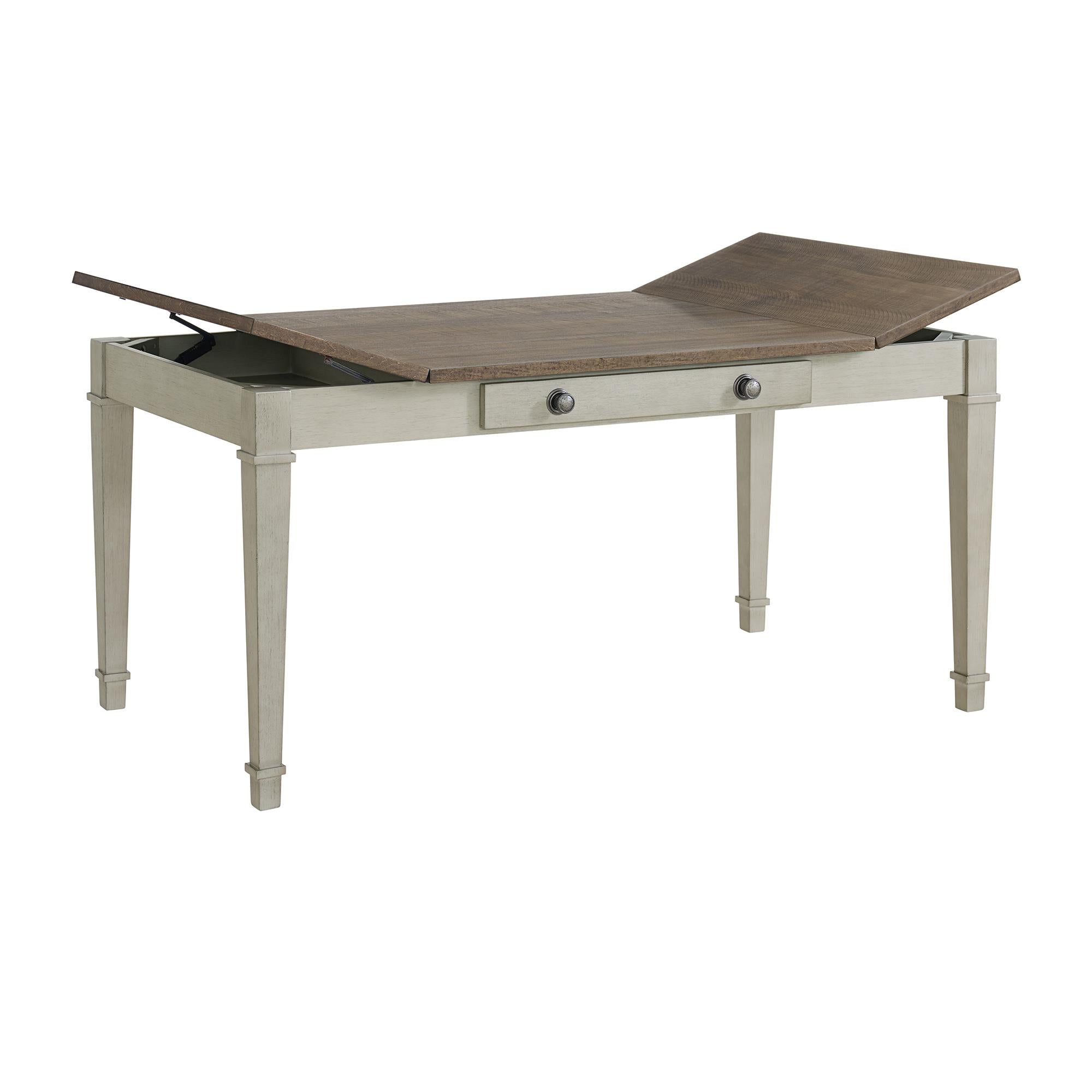  Elements International Farmington D-9890-7-DT Rectangular Dining Table IMAGE 3