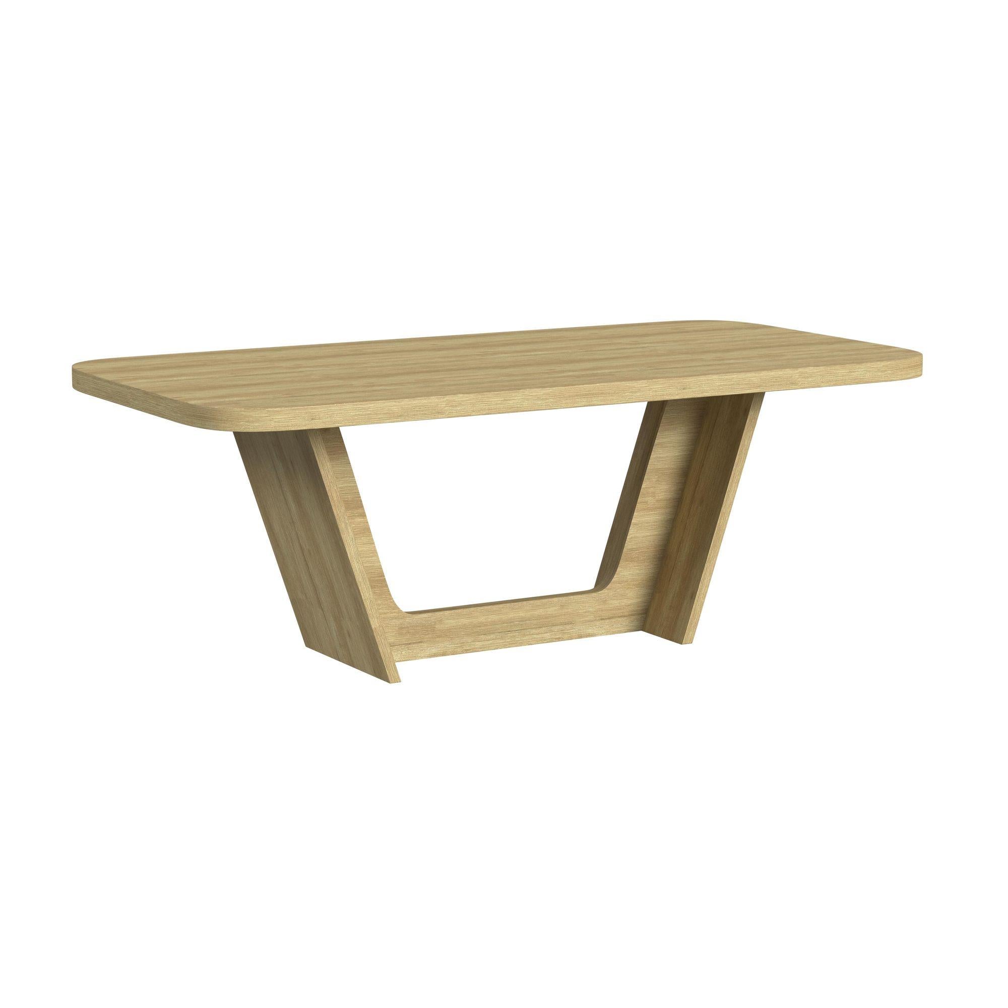  Elements International Ridgemont D-14440-6-DT Rectangular Dining Table IMAGE 1