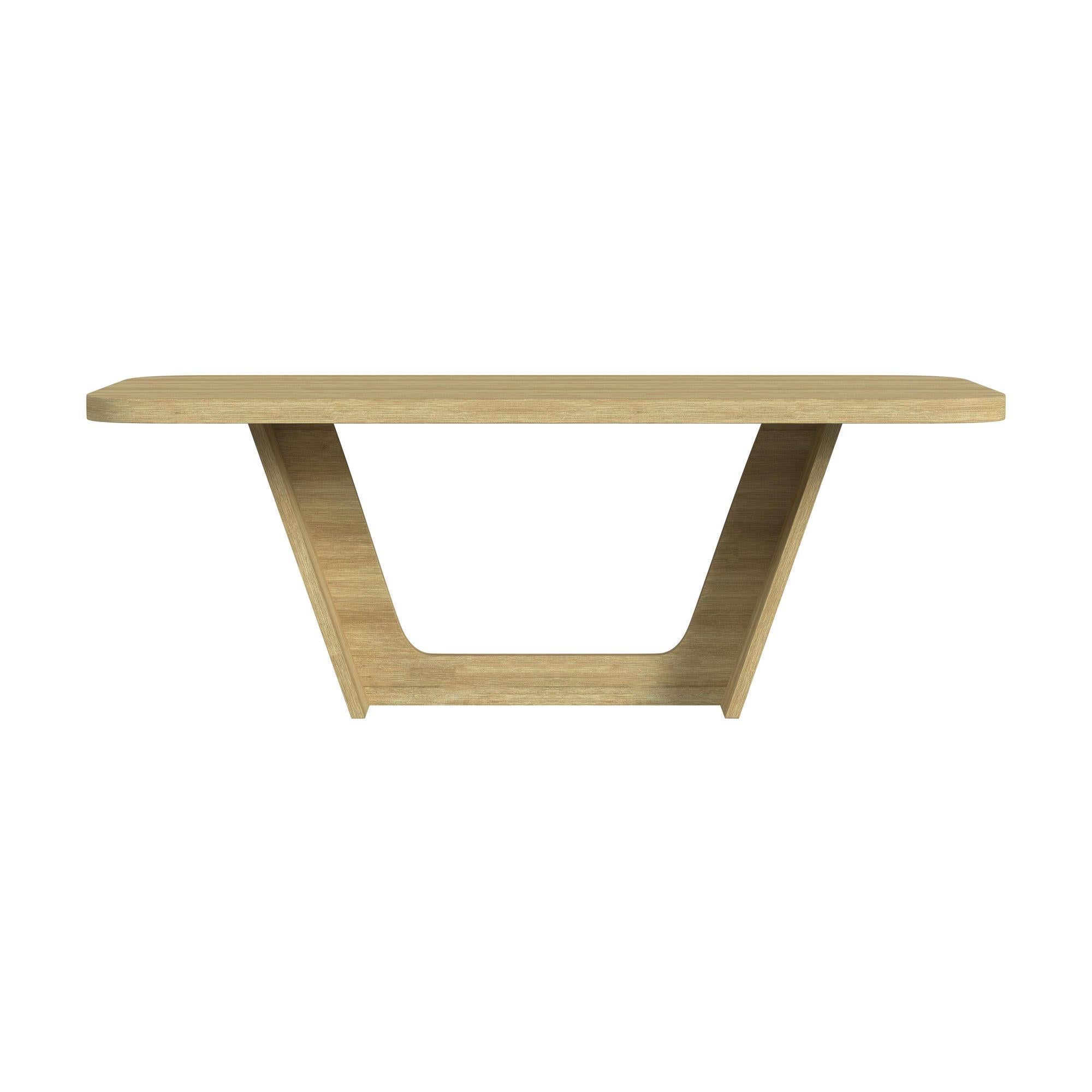  Elements International Ridgemont D-14440-6-DT Rectangular Dining Table IMAGE 2