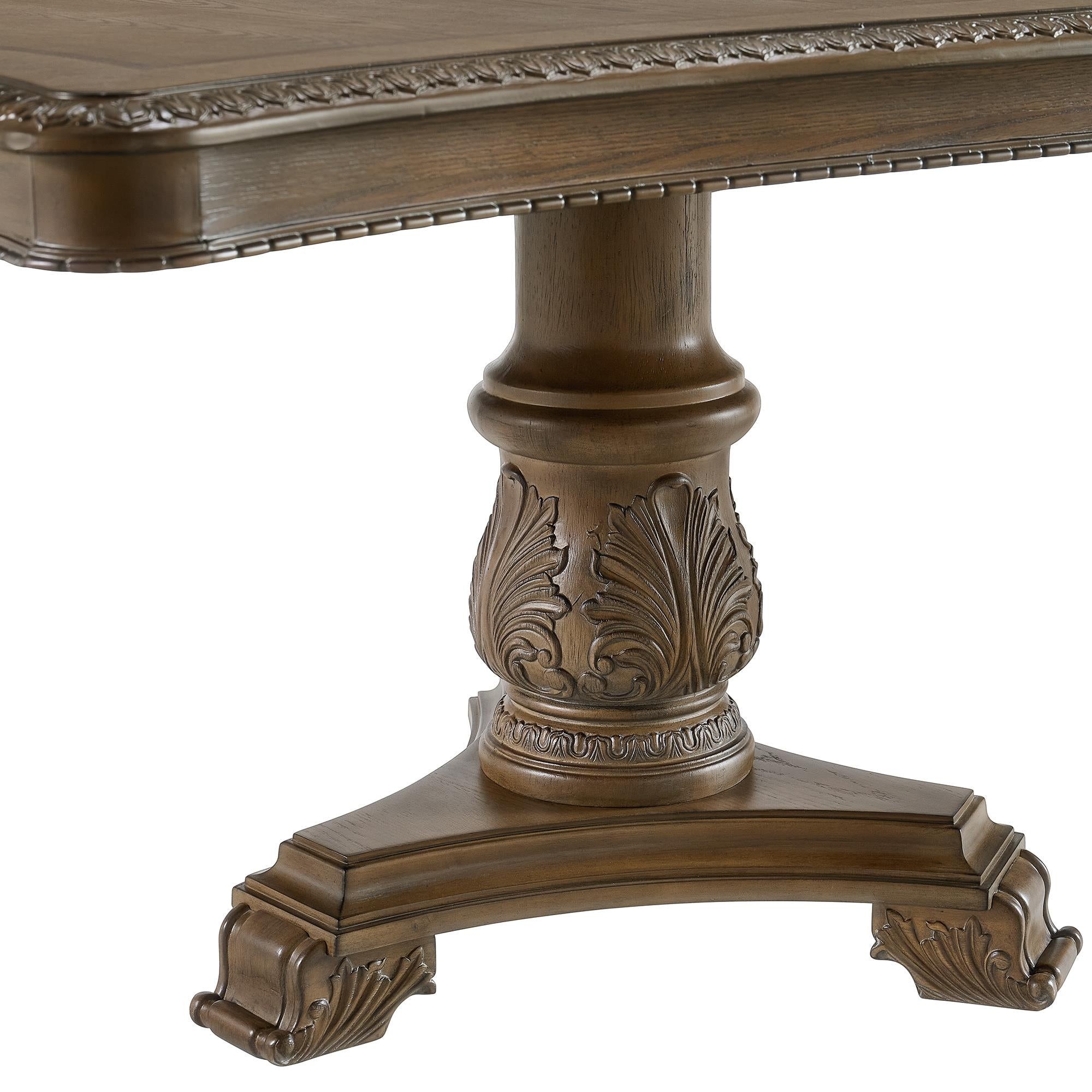  Elements International Madison Park D-10460-5-DT Rectangular Dining Table IMAGE 7