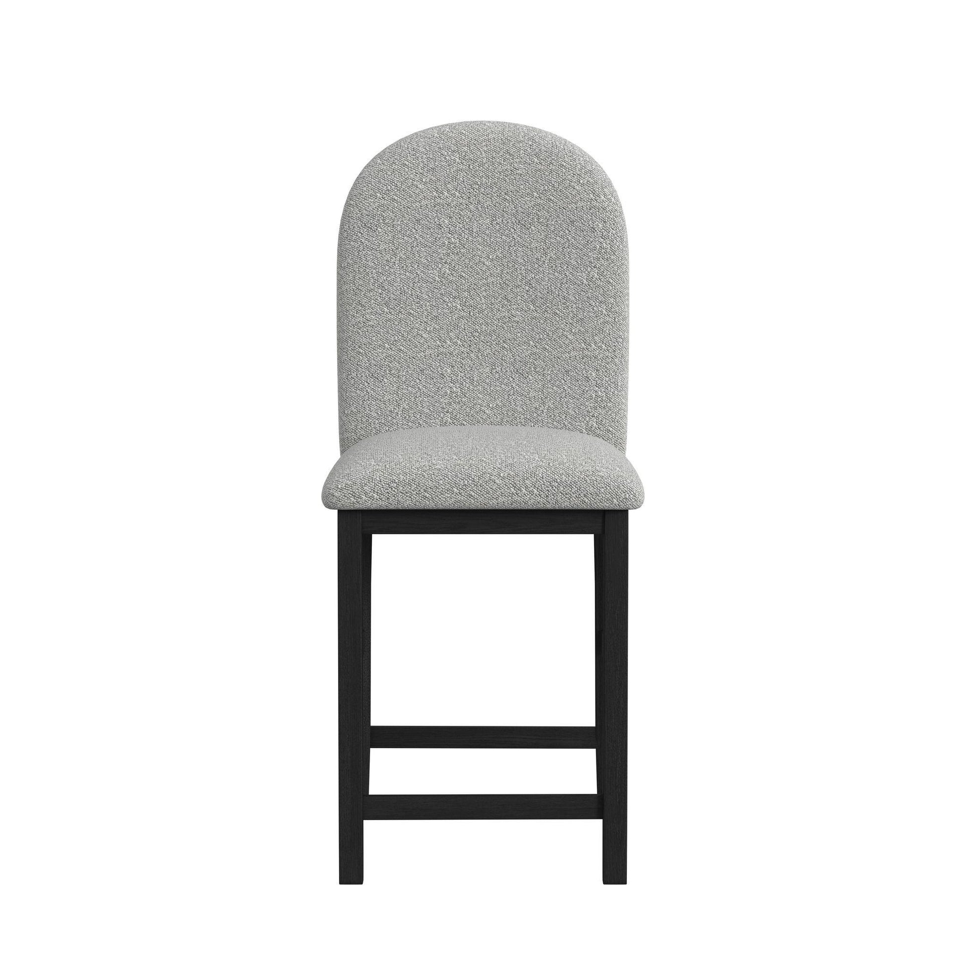  Elements International Portland D-1710-8-BST2 Round Back Barstool IMAGE 2