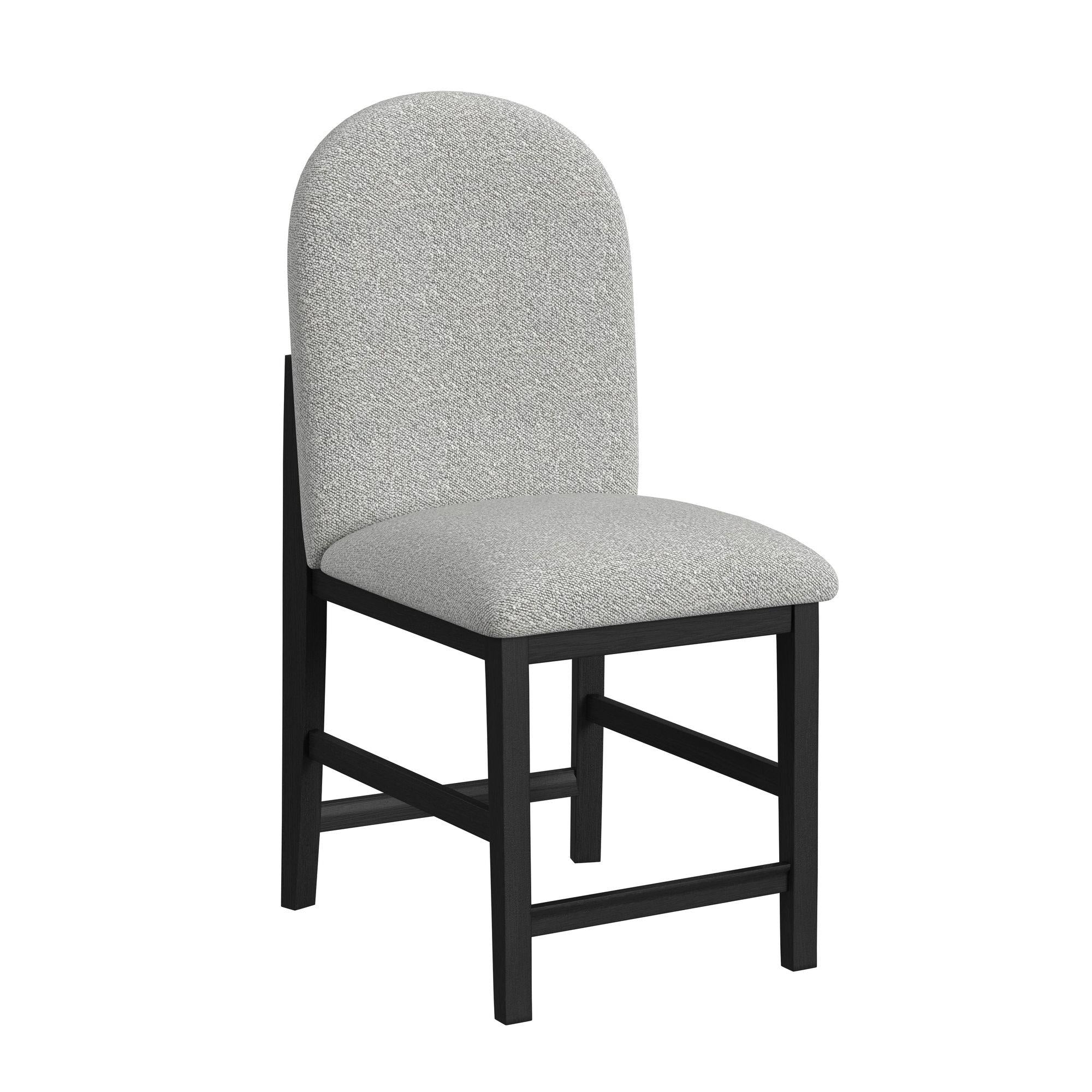  Elements International Portland D-1710-8-CST2 Round Back Counter Stool IMAGE 1