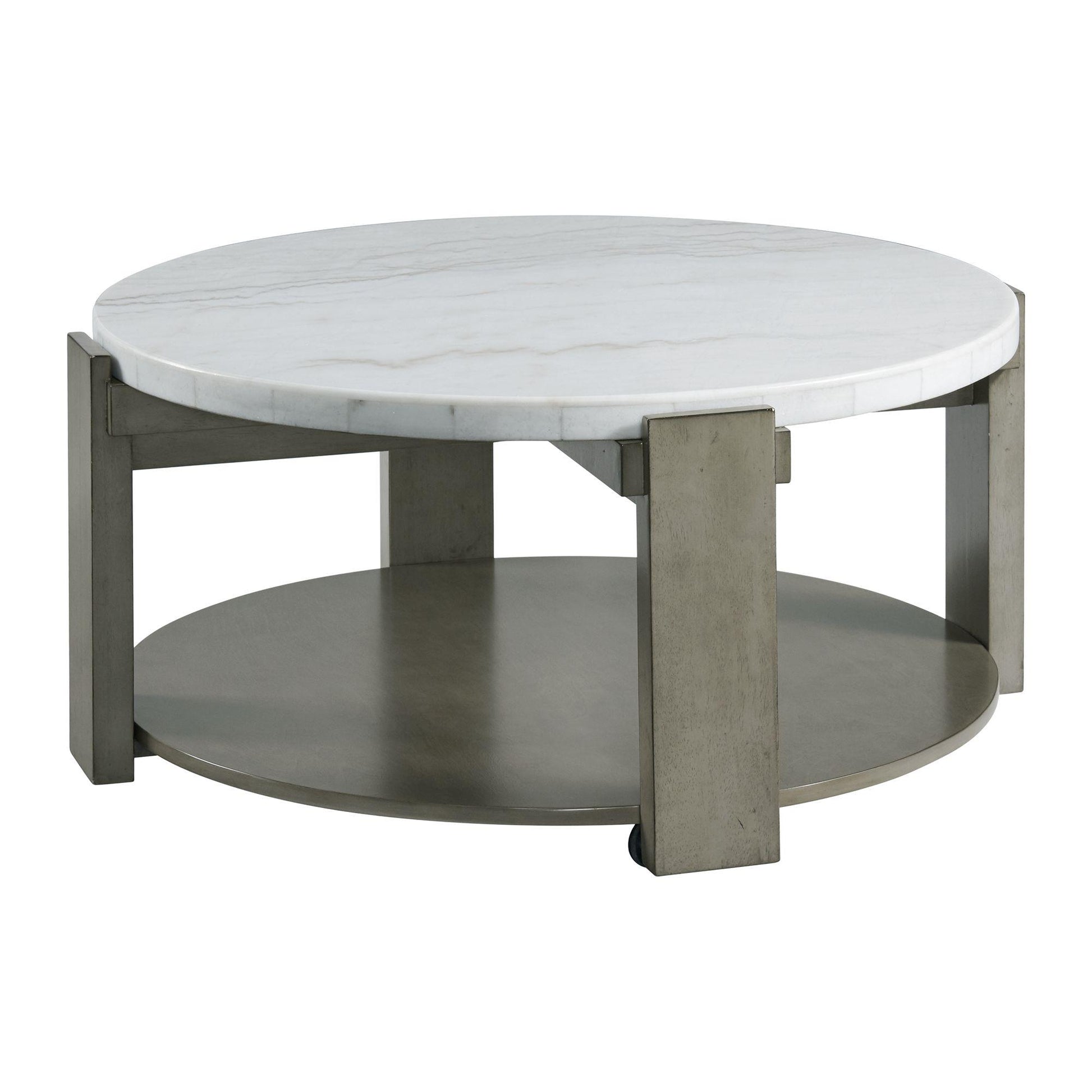 Elements International Rosamel T.17820.CT Round Coffee Table IMAGE 1