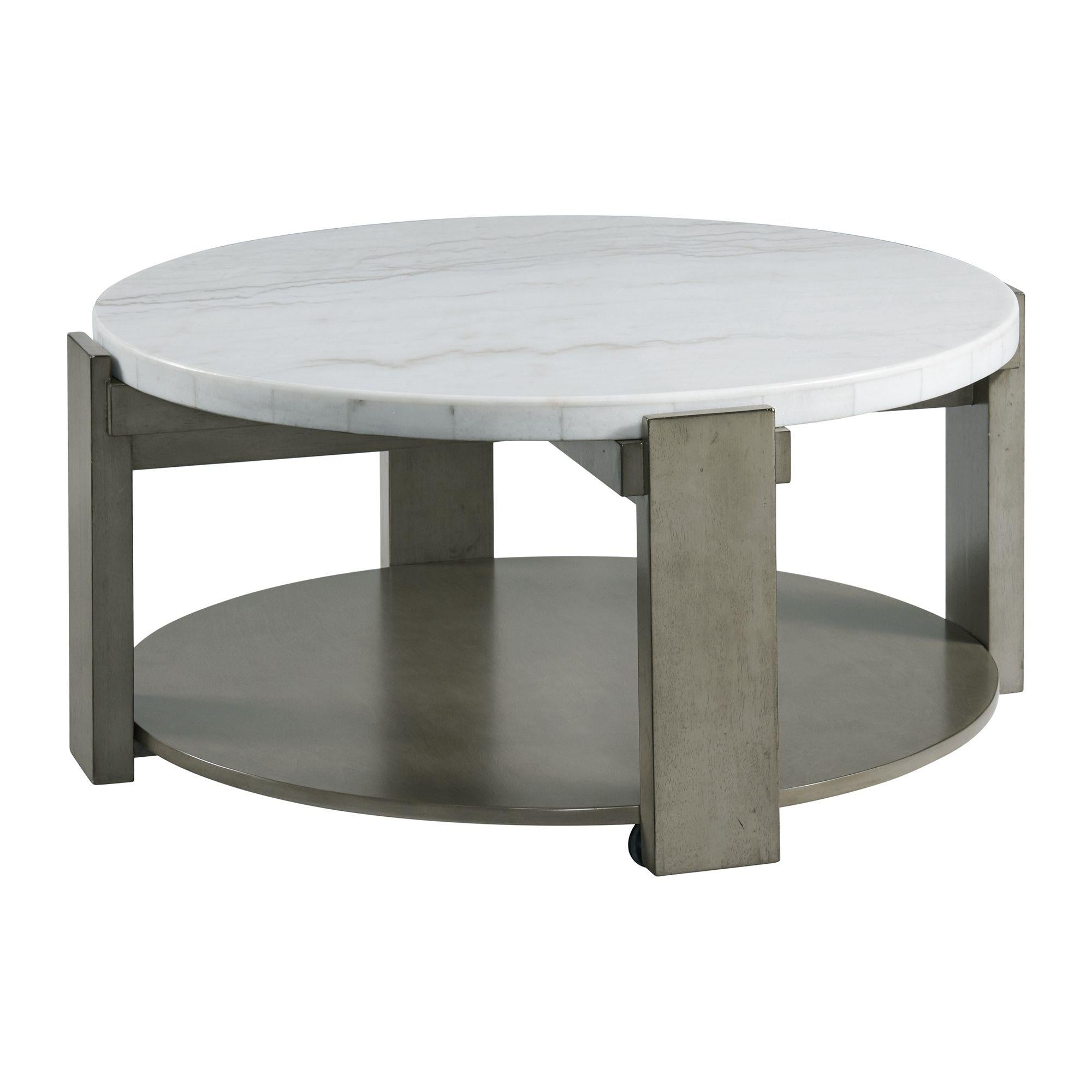  Elements International Rosamel T.17820.CT Round Coffee Table IMAGE 1
