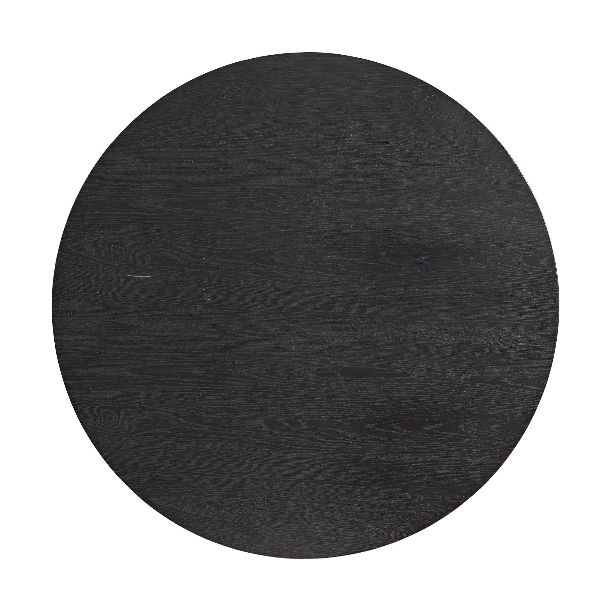  Elements International Portland T-1710-8-CT1 Round Coffee Table IMAGE 4