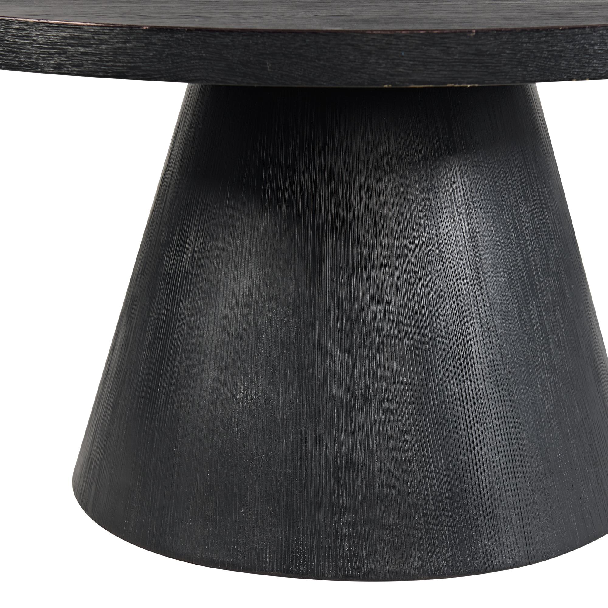 Elements International Portland T-1710-8-CT1 Round Coffee Table IMAGE 6