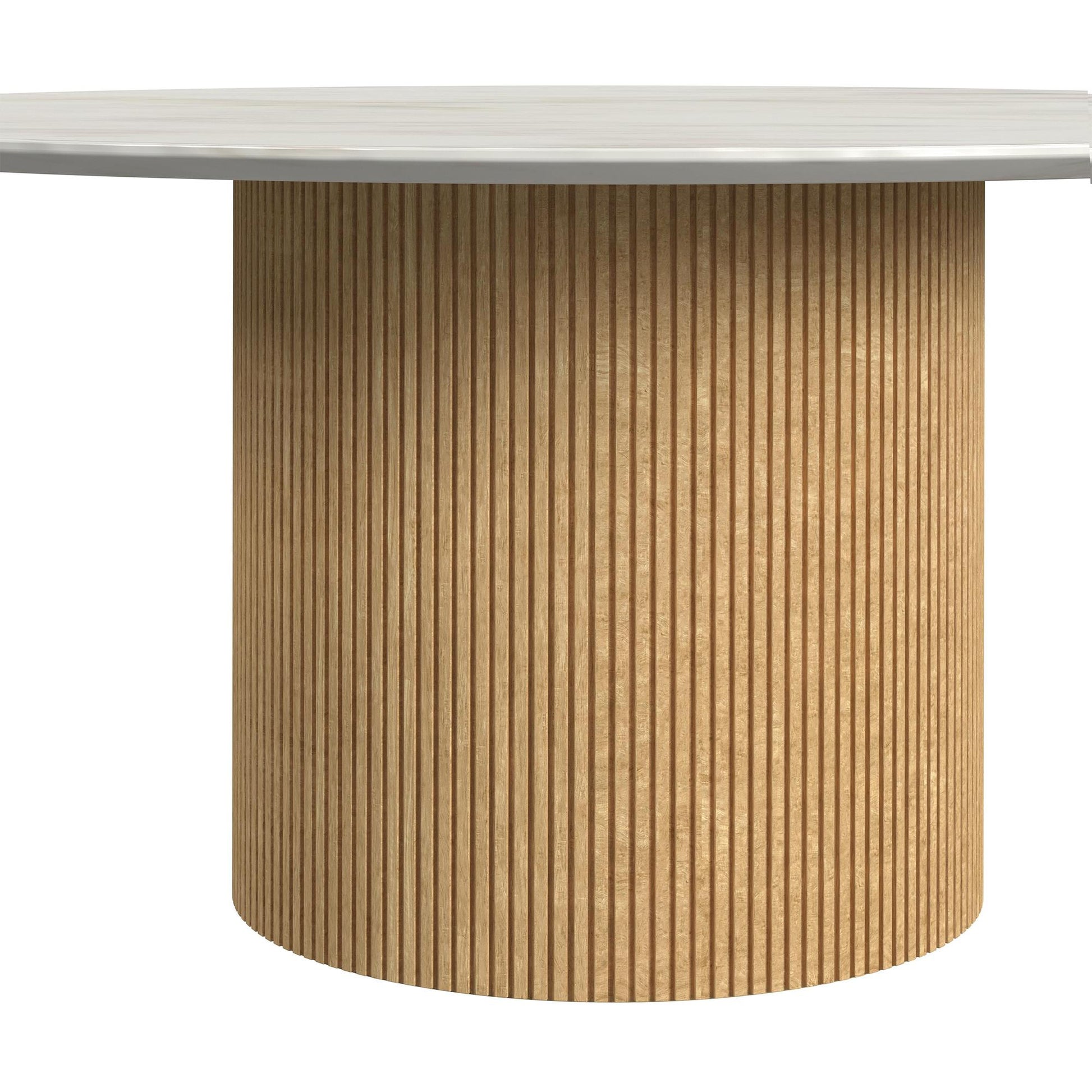  Elements International Sylvie T-16000-6-RCT Round Coffee Table IMAGE 6