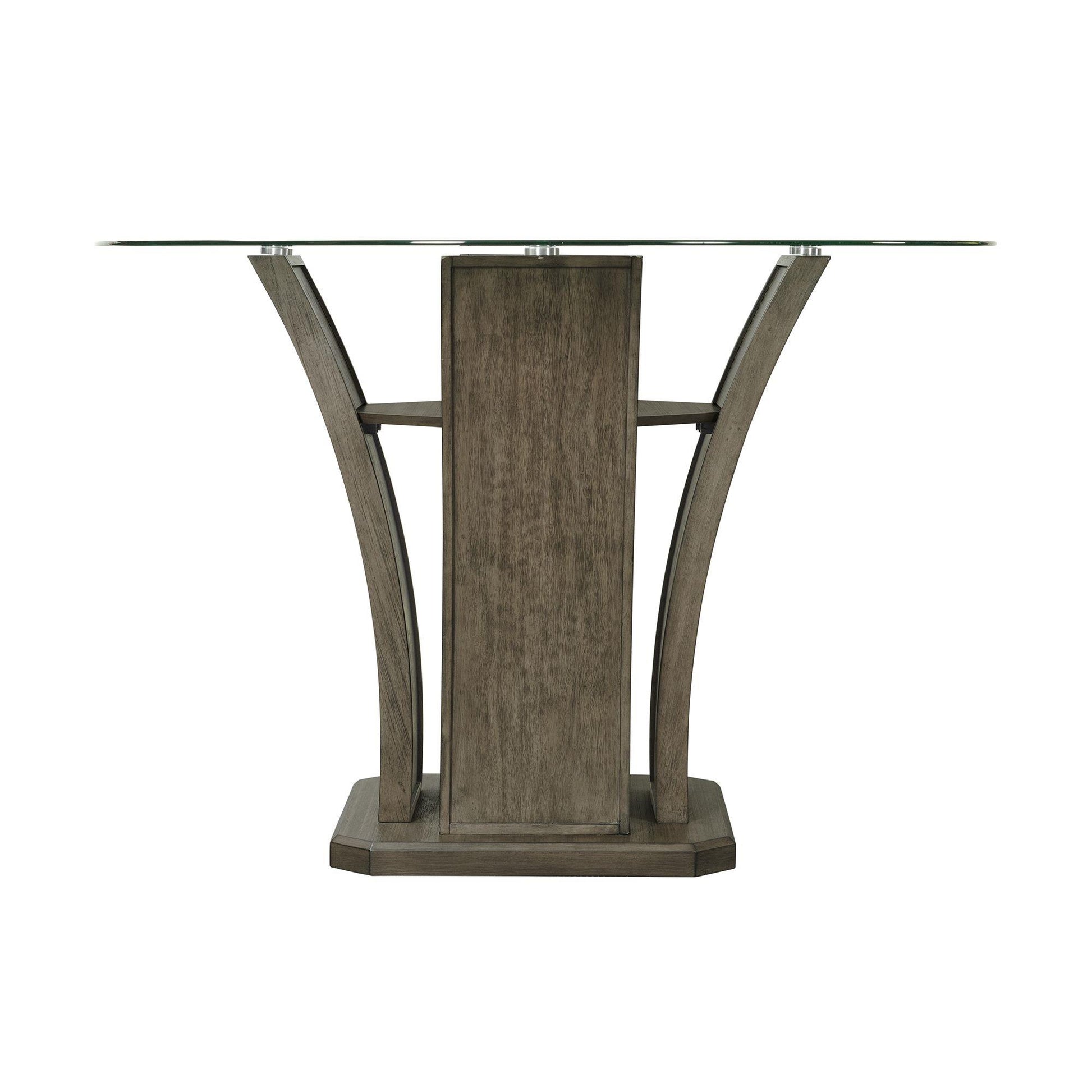 Elements International Dapper DPR300RCDTTB Round Counter Table IMAGE 3