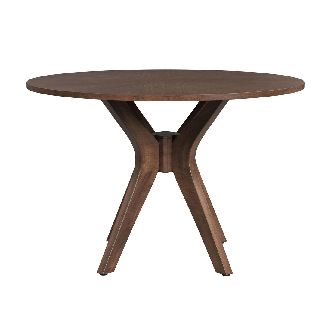  Elements International Santa Barbara D-16550-5-RDT Round Dining Table IMAGE 1