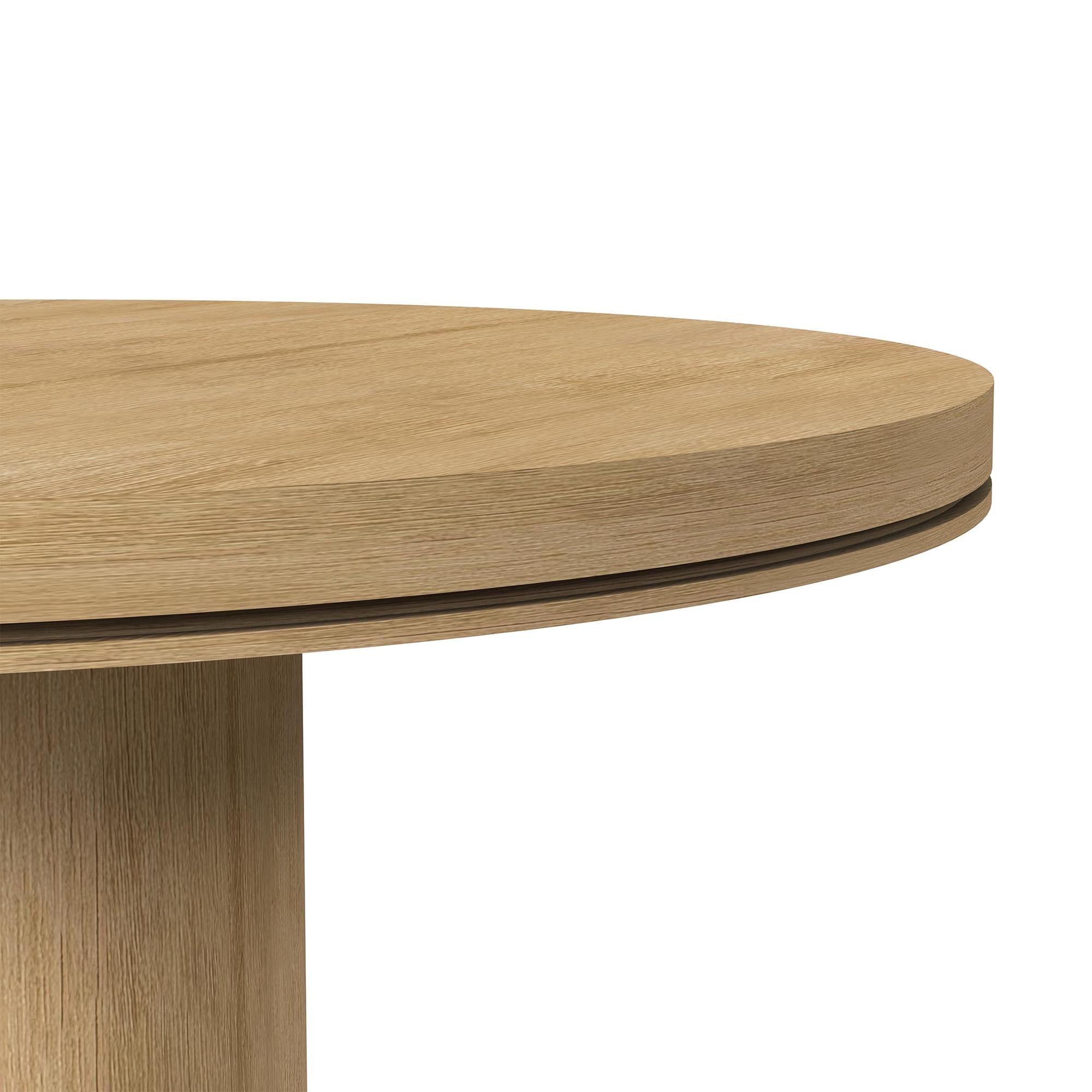 Elements International Rosalie D-16860-6-RDT Round Dining Table IMAGE 4
