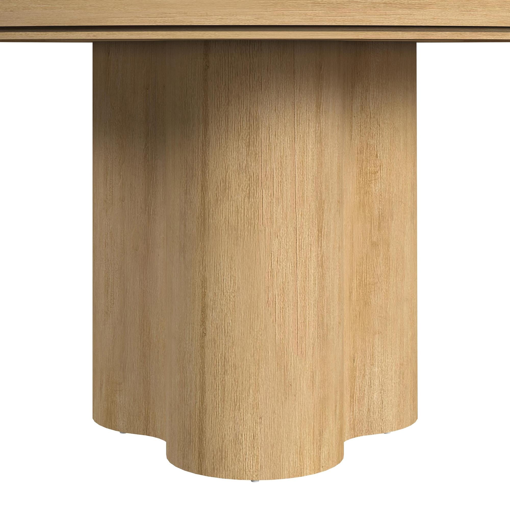  Elements International Rosalie D-16860-6-RDT Round Dining Table IMAGE 5