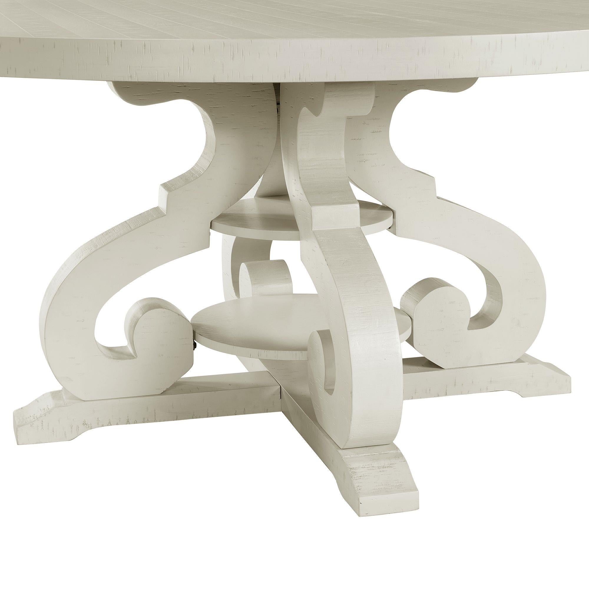  Elements International Stone DST780DT Round Dining Table IMAGE 7