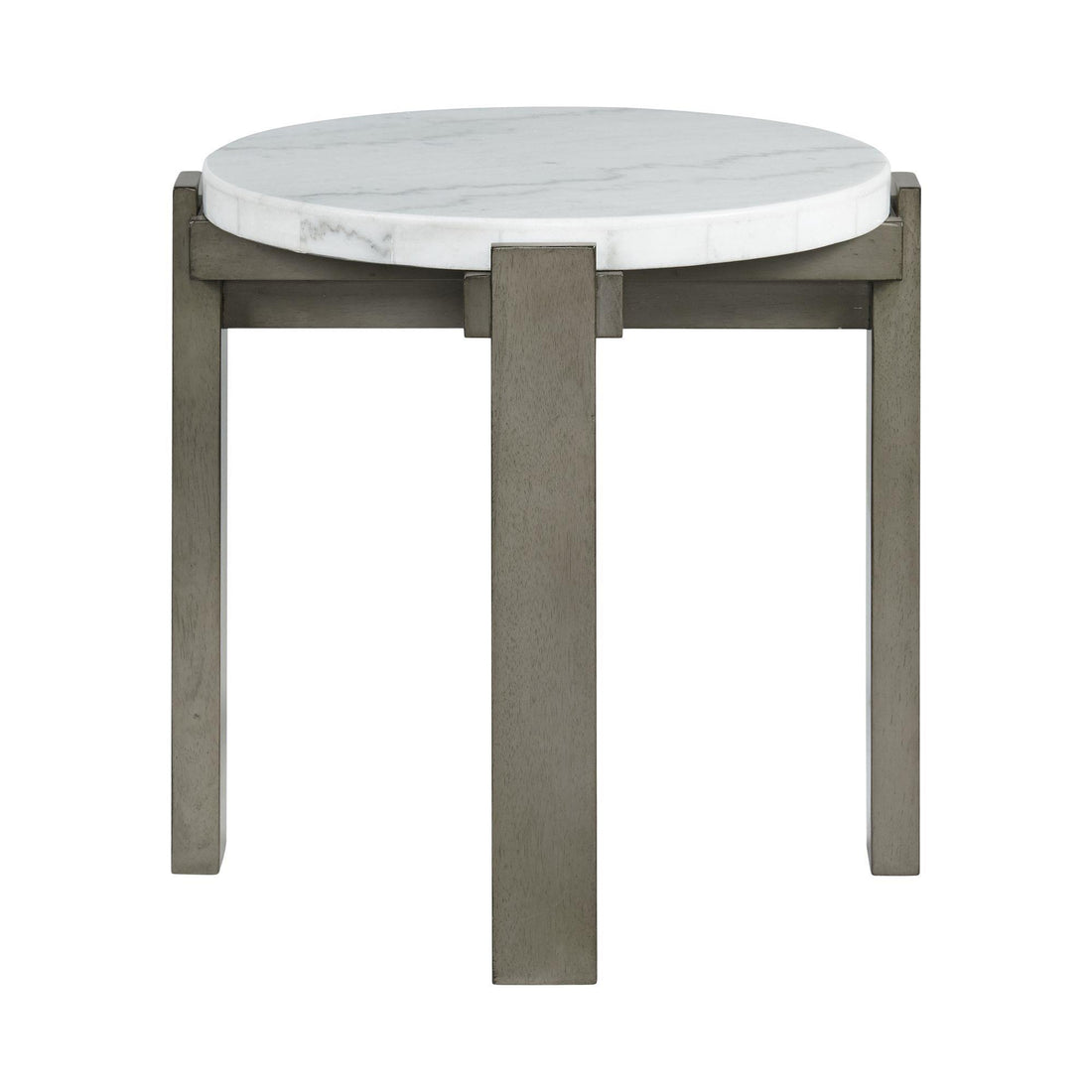  Elements International Rosamel T.17820.ET Round End Table IMAGE 1