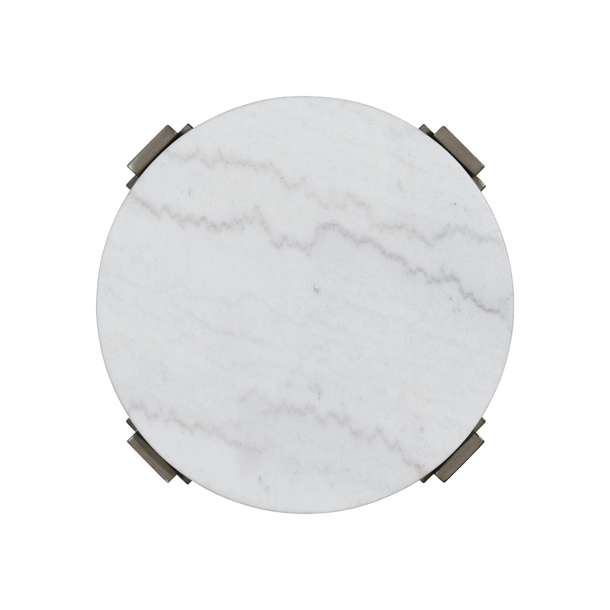  Elements International Rosamel T.17820.ET Round End Table IMAGE 4