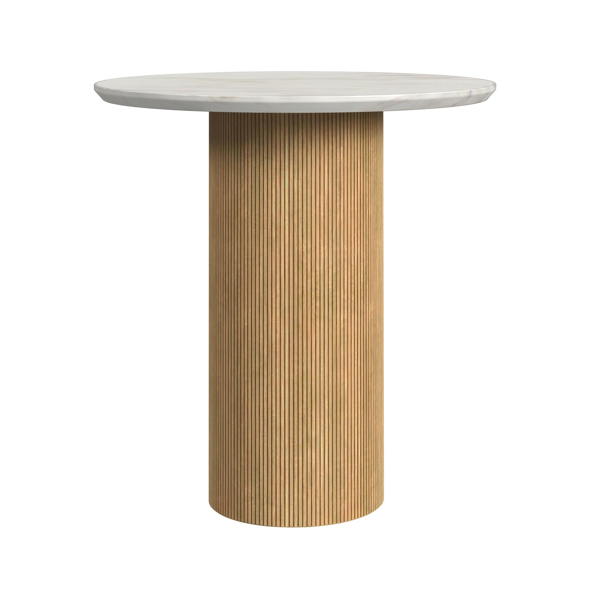  Elements International Sylvie T-16000-6-RET Round End Table IMAGE 1