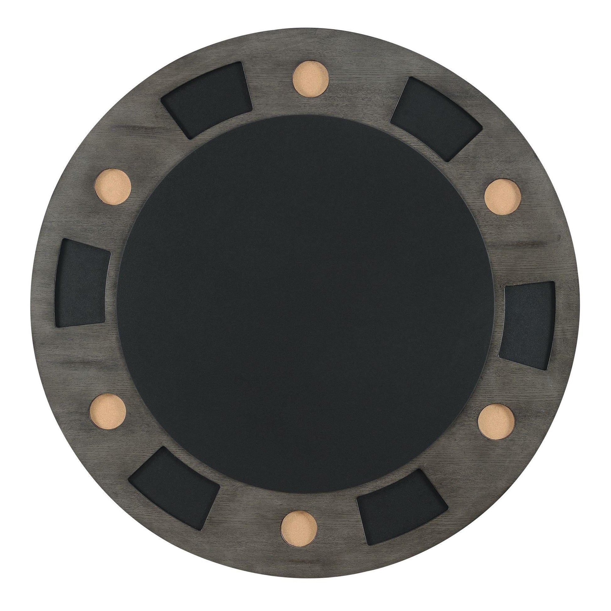  Elements International Prince GTPR100GT Round Game Table IMAGE 4