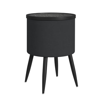  Elements International Halo T-18400-8-RETS Round Smart End Table IMAGE 1