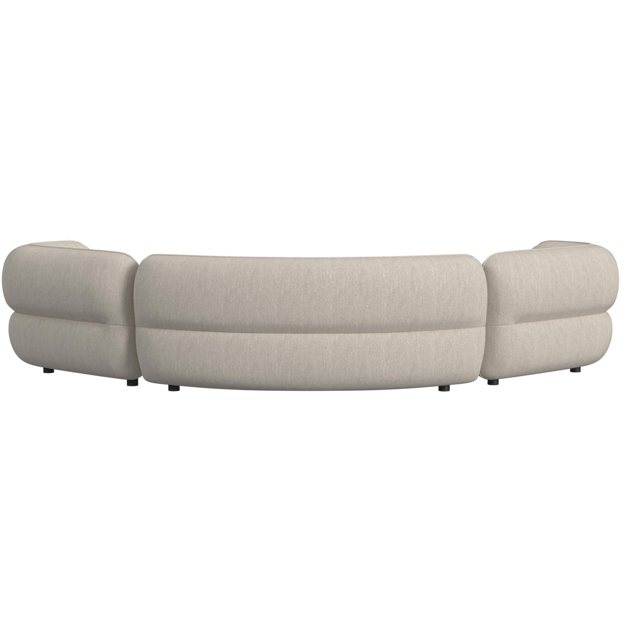  Elements International Four Seasons U-15310-11110-SS Sectional Set IMAGE 3