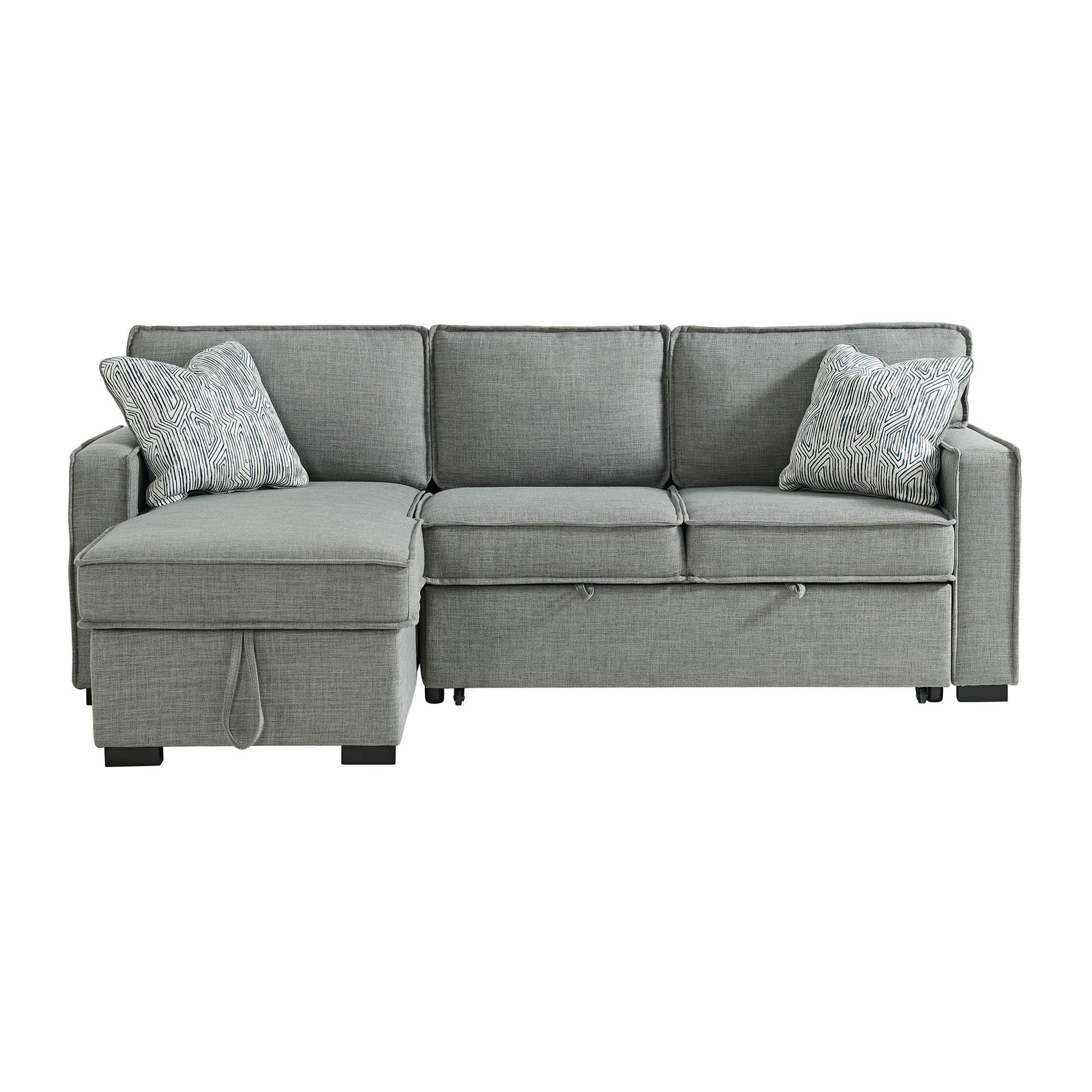 Elements International Caracas U-5140-4551-304 Sectional Sleeper Sofa IMAGE 2