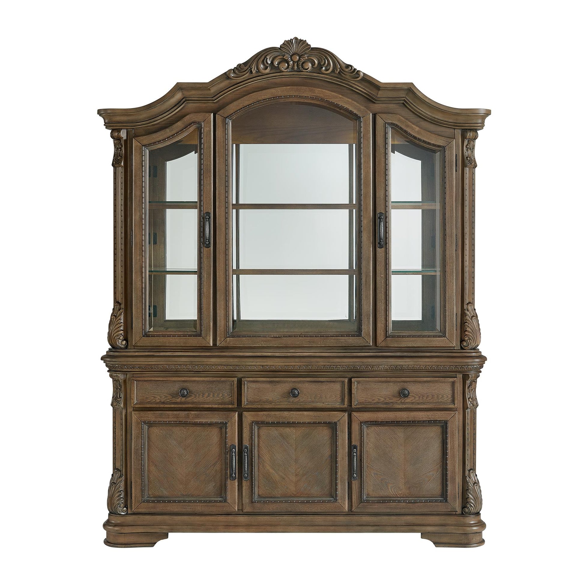  Elements International Madison Park DA-10460-5-SVHT Server And Hutch IMAGE 2
