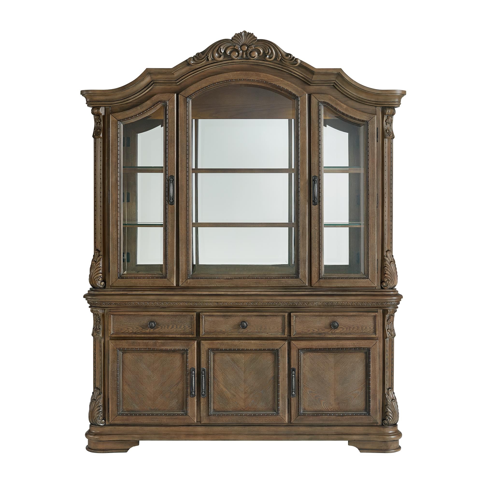  Elements International Madison Park DA-10460-5-SVHT Server And Hutch IMAGE 2