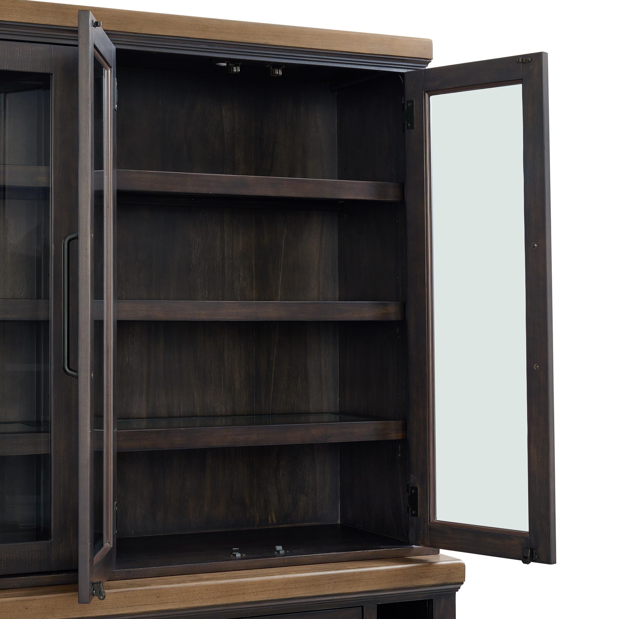  Elements International Montrose D-16670-8-SVHT Server And Hutch IMAGE 8
