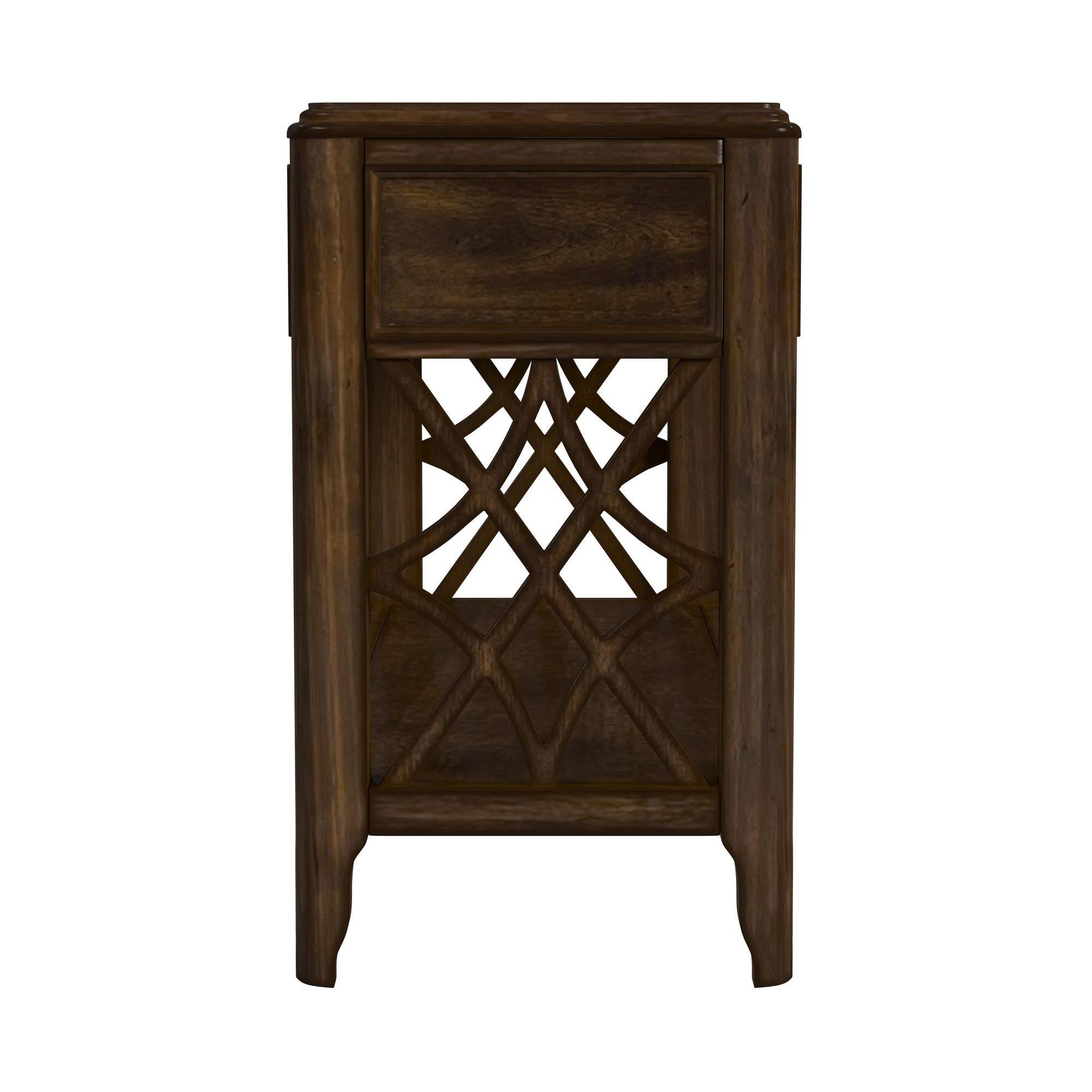  Elements International Phillipe T-5210-5-ST Sofa Table IMAGE 3