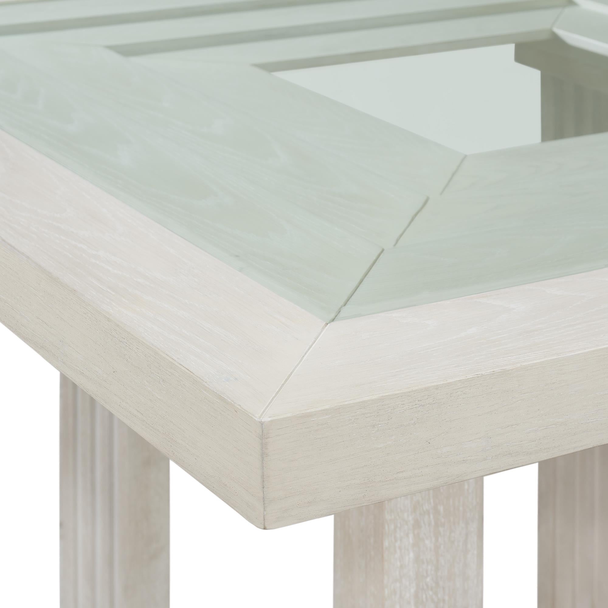  Elements International Avalanche D-11600-7-SCT Square Counter Table IMAGE 7