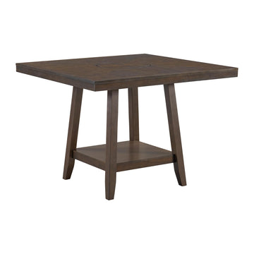  Elements International Seneca D-7670-5-CT Square Counter Table IMAGE 1