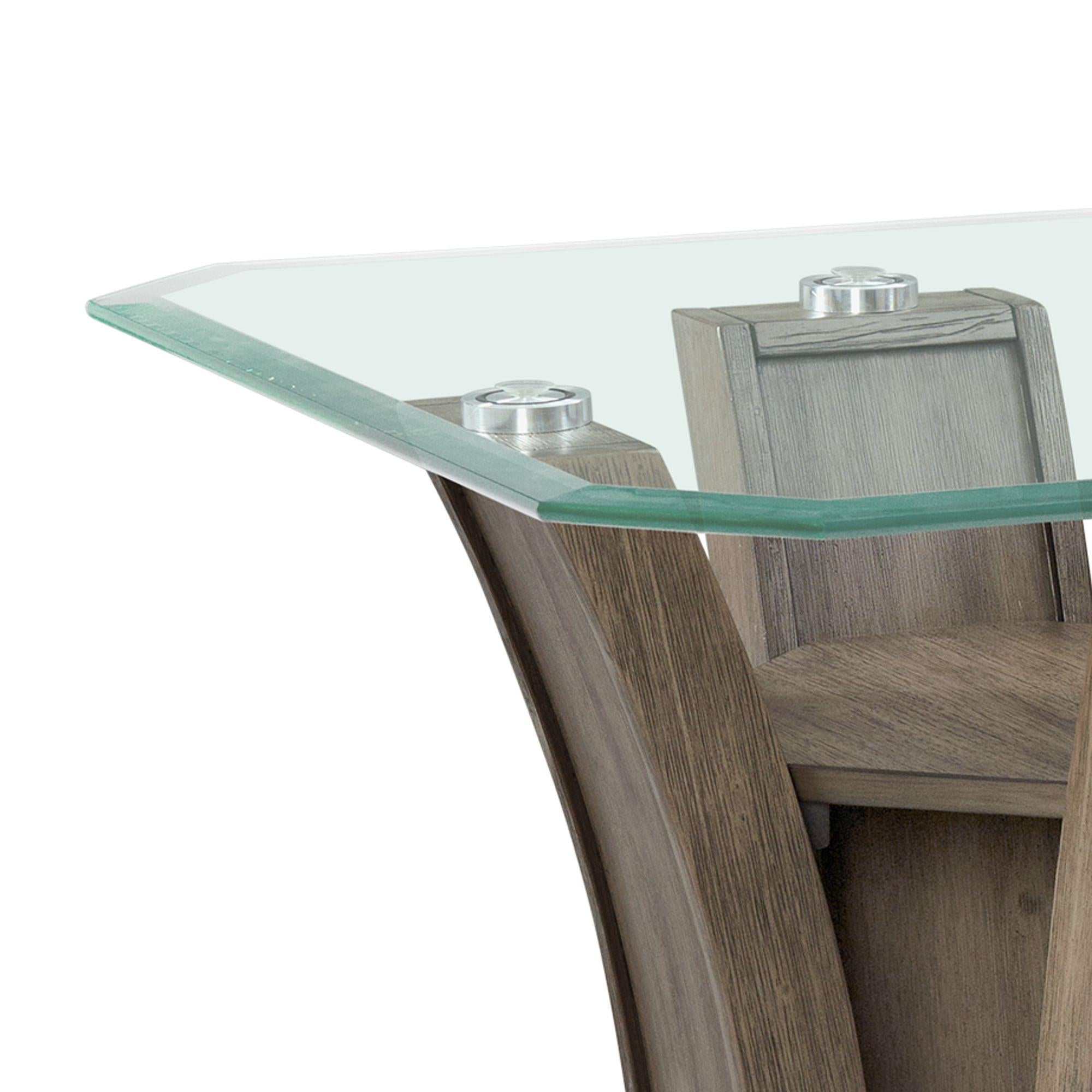  Elements International Dapper TPR350ET Square End Table IMAGE 6