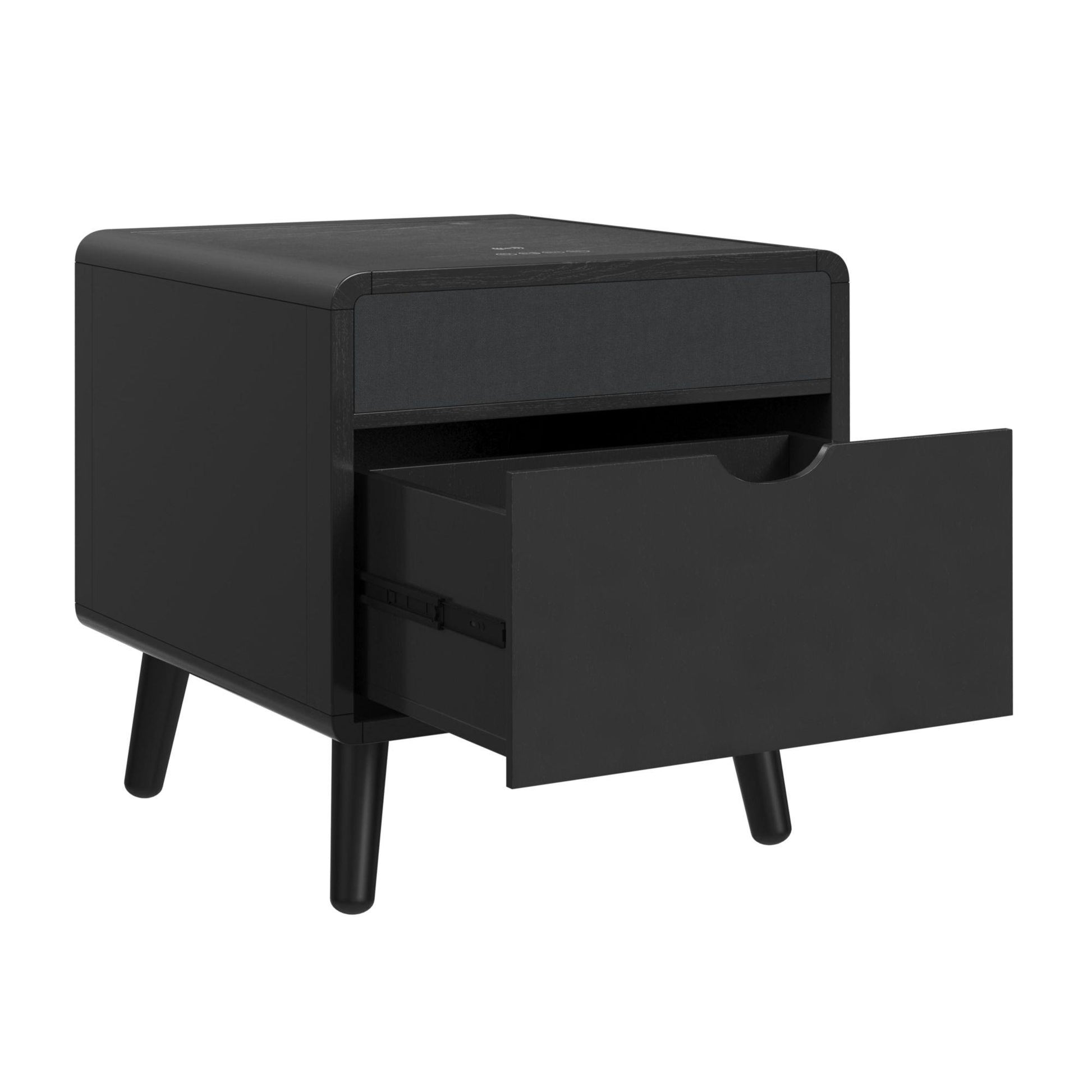  Elements International Halo T-18400-8-SETS Square Smart End Table IMAGE 2