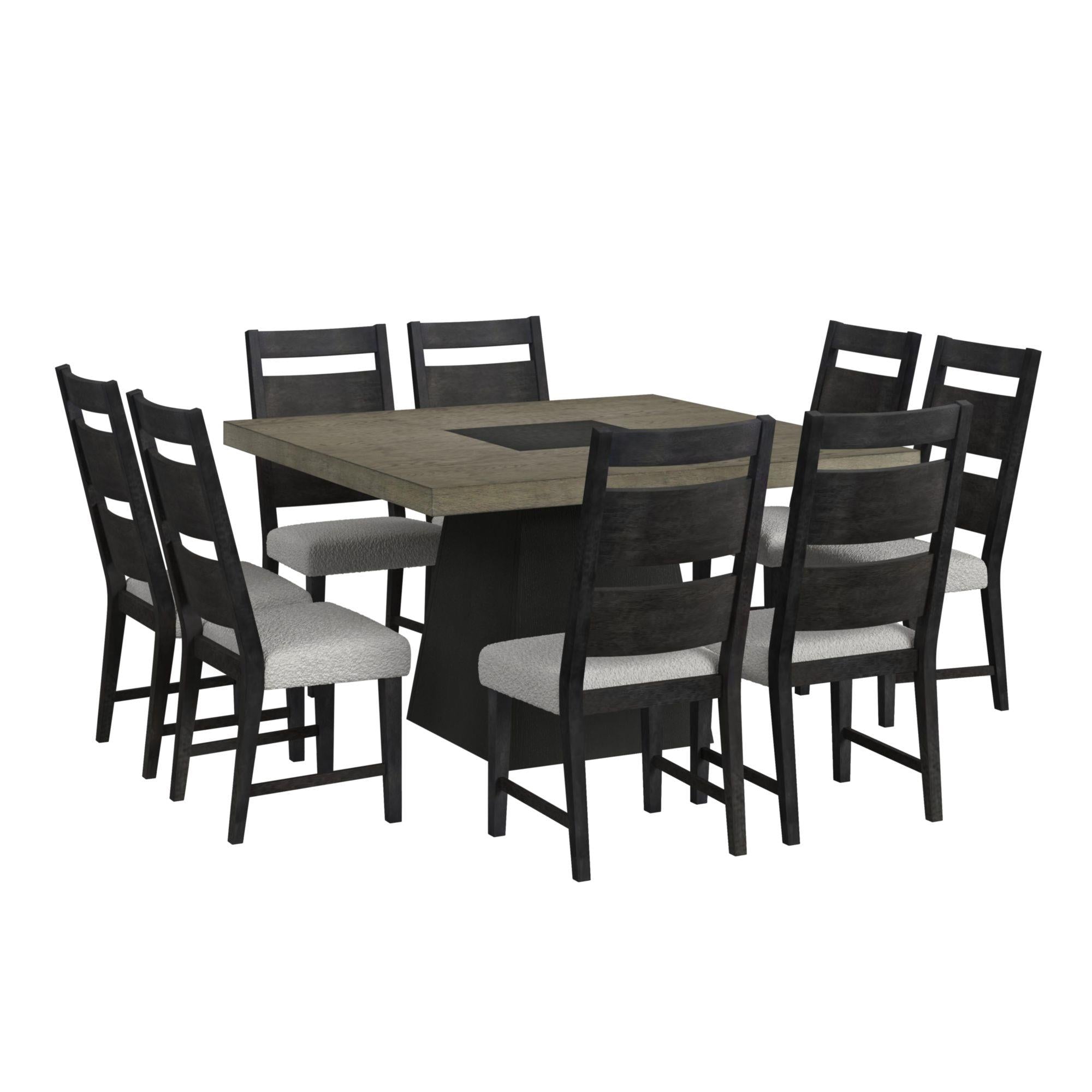  Elements International Jemma D-7570-5-DT Square Table IMAGE 4