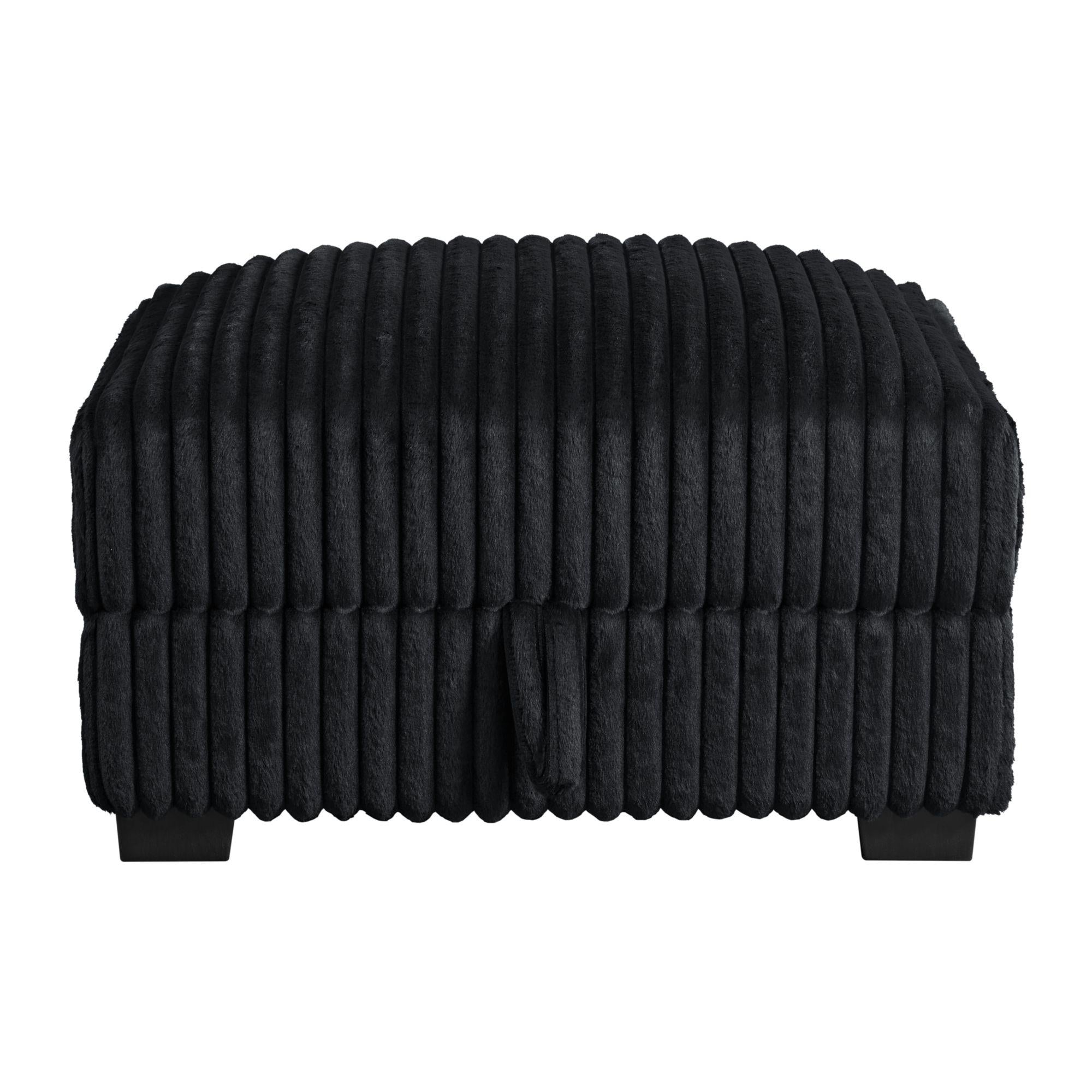  Elements International Nightfall U-16570-10473-000 Storage Ottoman IMAGE 2