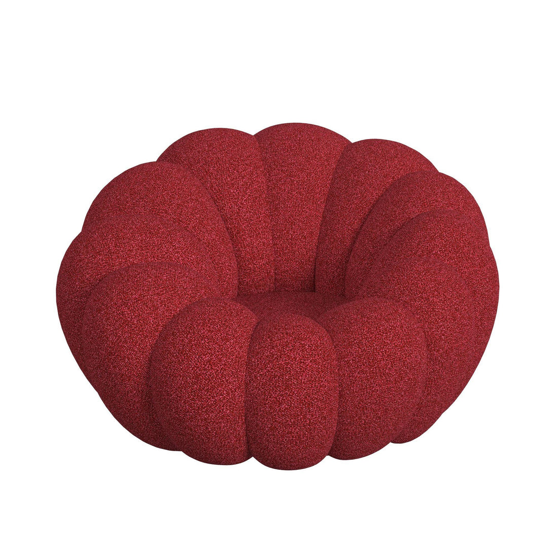  Elements International Bubble Y-13930-14-CHOT Swivel Chair And Ottoman IMAGE 1