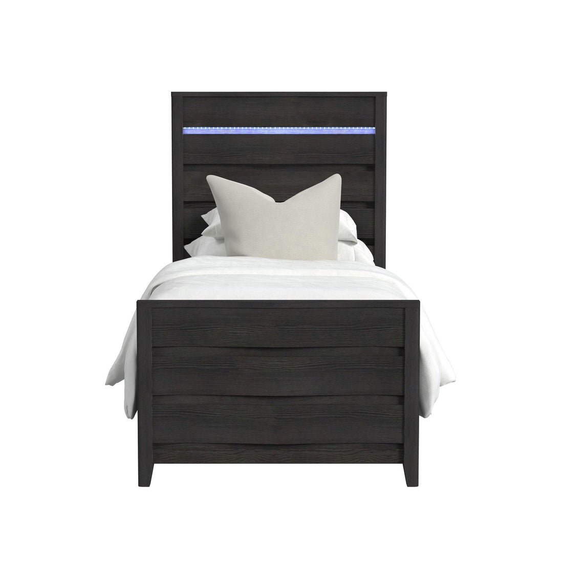  Elements International Tobias B-15990-8-TBL Twin Bed IMAGE 1
