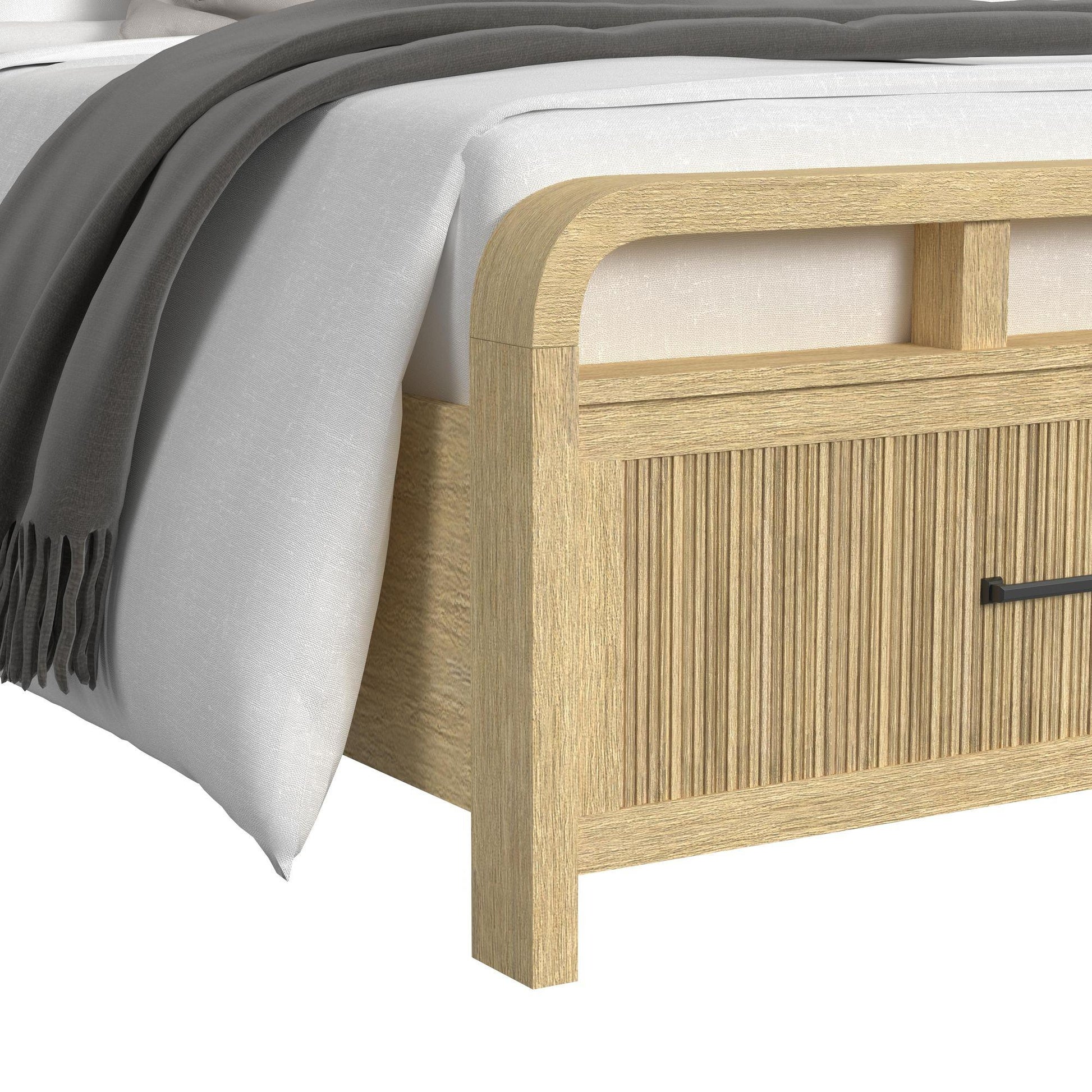  Elements International Ridgemont B-14440-6-TSB Twin Storage Bed IMAGE 5