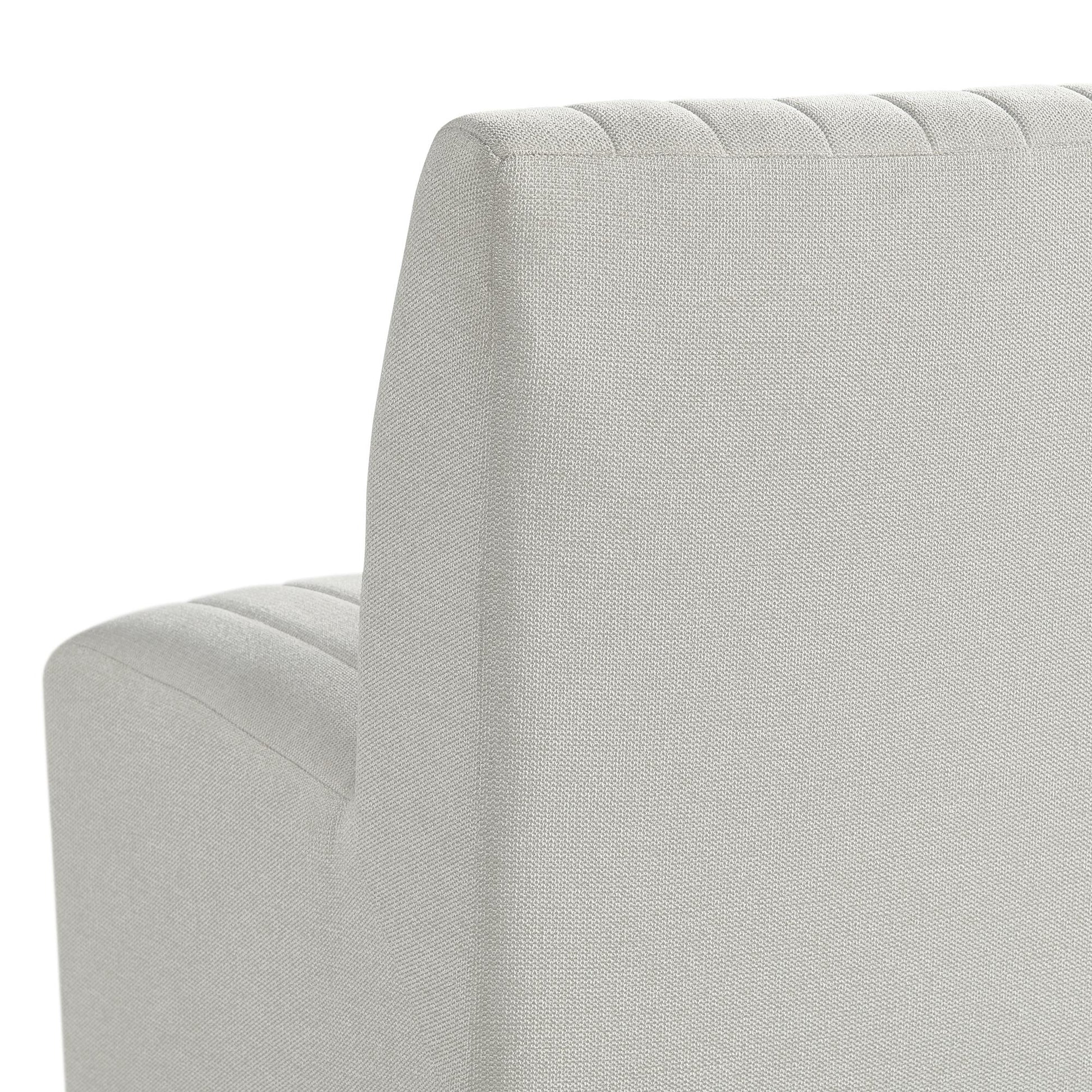  Elements International Jemma D-7570-6-BN Upholstered Bench IMAGE 9