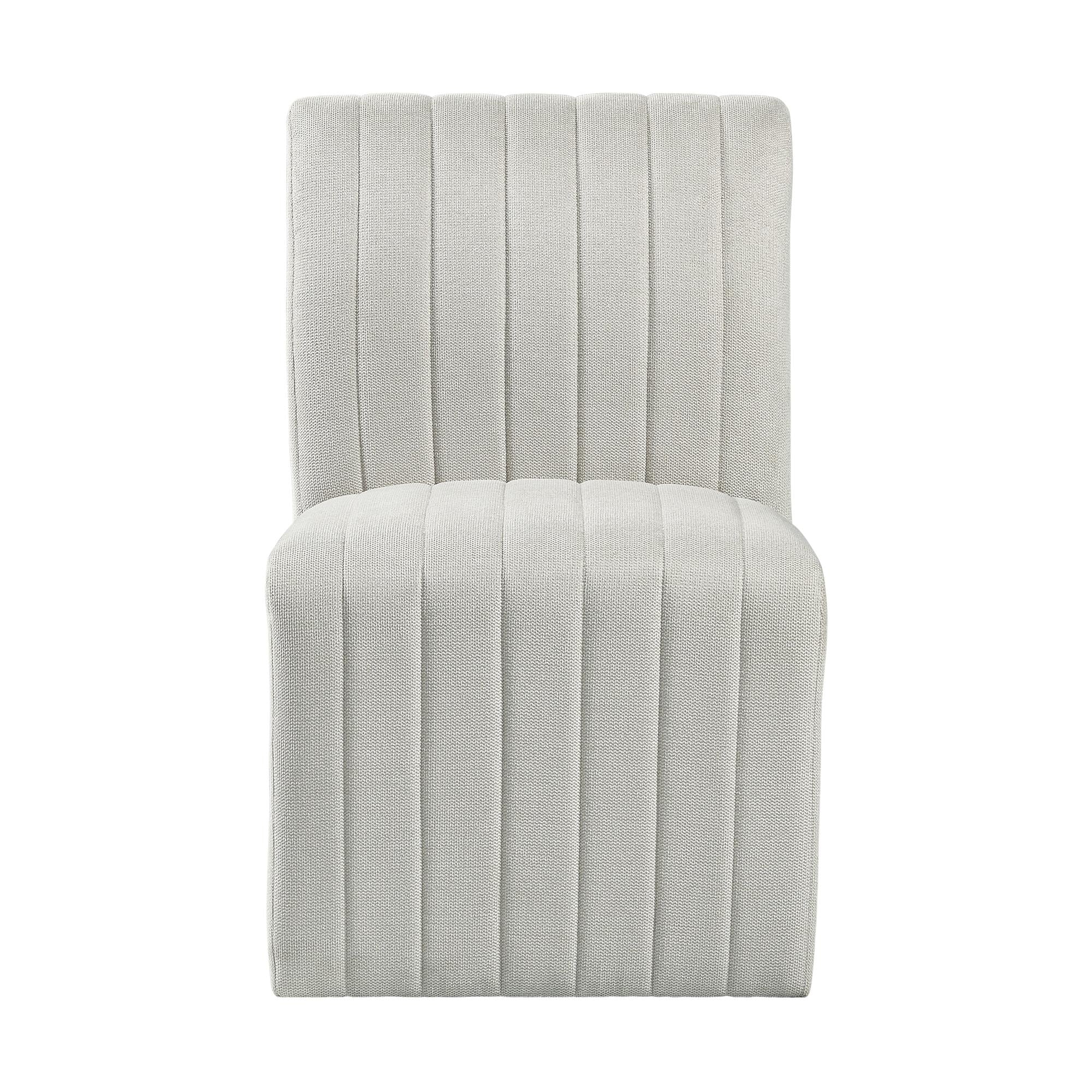  Elements International Jemma D-7570-6-SC Upholstered Side Chair IMAGE 2