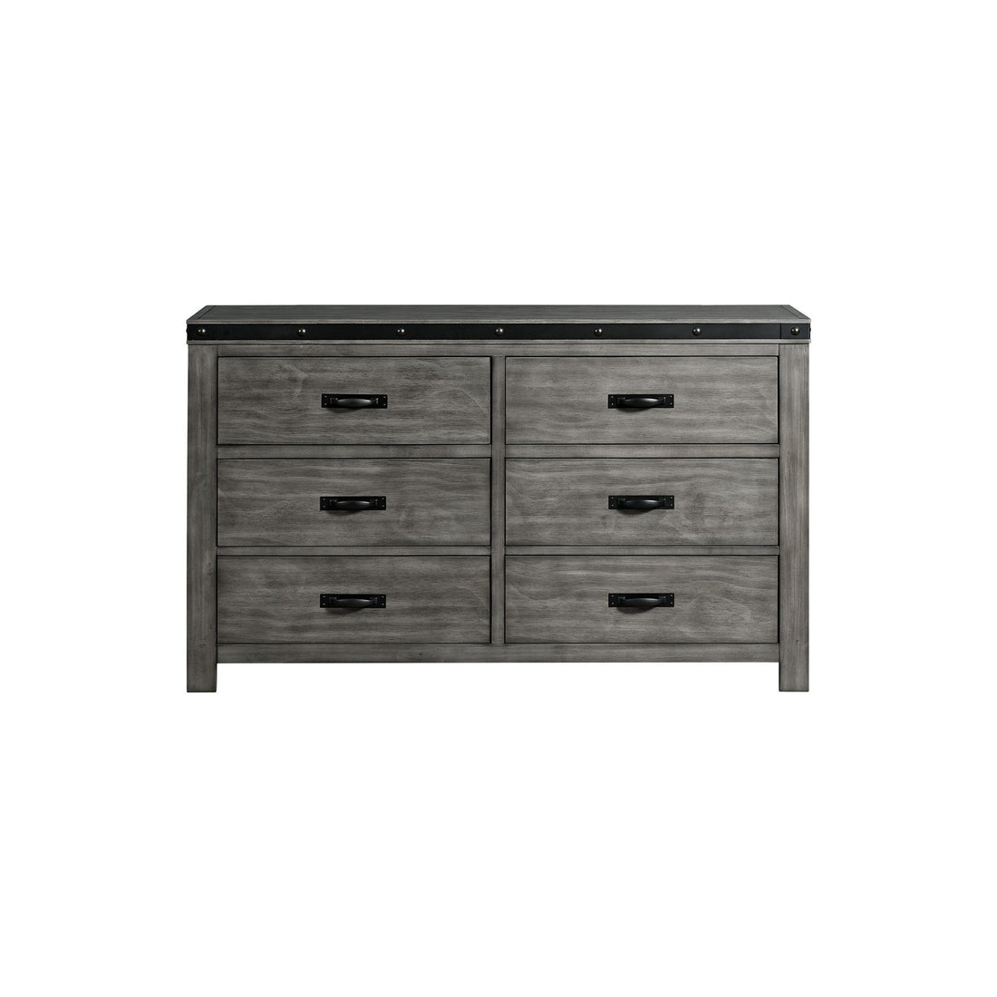  Elements International Wade WE650DR Youth Dresser 6 Drawer IMAGE 1