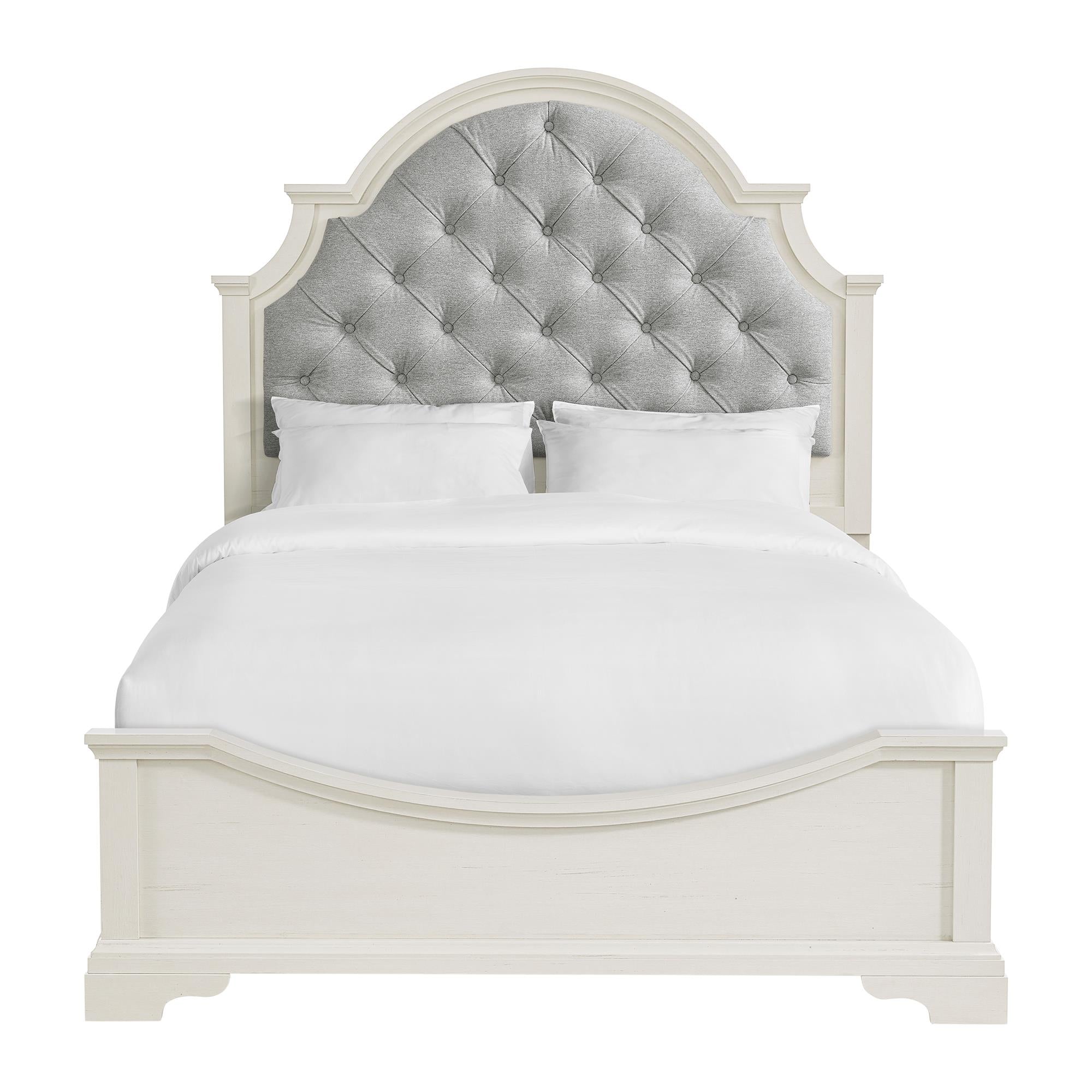  Elements International Eastwood Y-13160-7-FUB Youth Full Upholstered Bed IMAGE 2