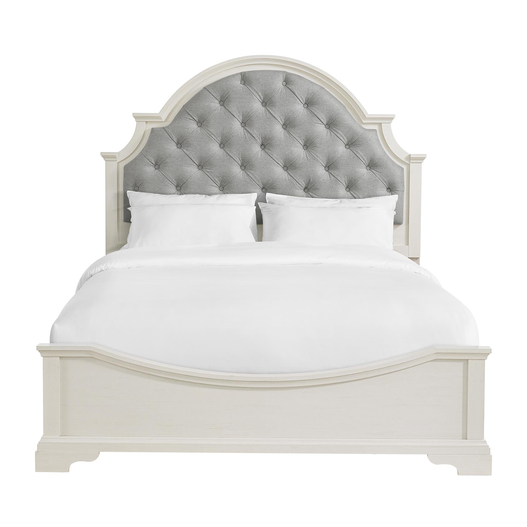  Elements International Eastwood Y-13160-7-QUB Youth Queen Upholstered Bed IMAGE 2