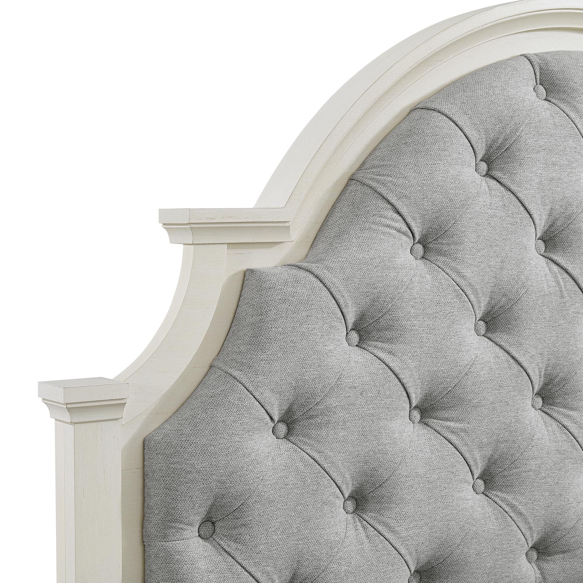  Elements International Eastwood Y-13160-7-QUB Youth Queen Upholstered Bed IMAGE 4