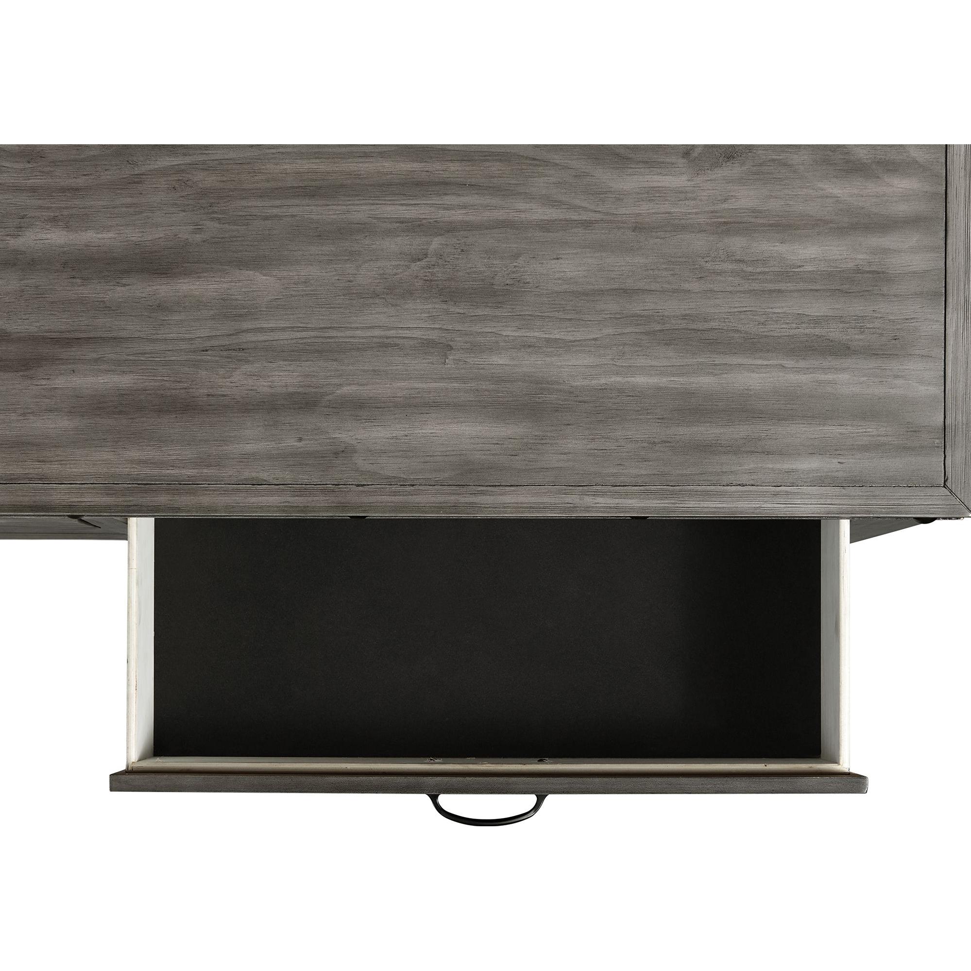  Elements International Wade 6-Drawer Kids Dresser with Mirror WE650DRMR IMAGE 8