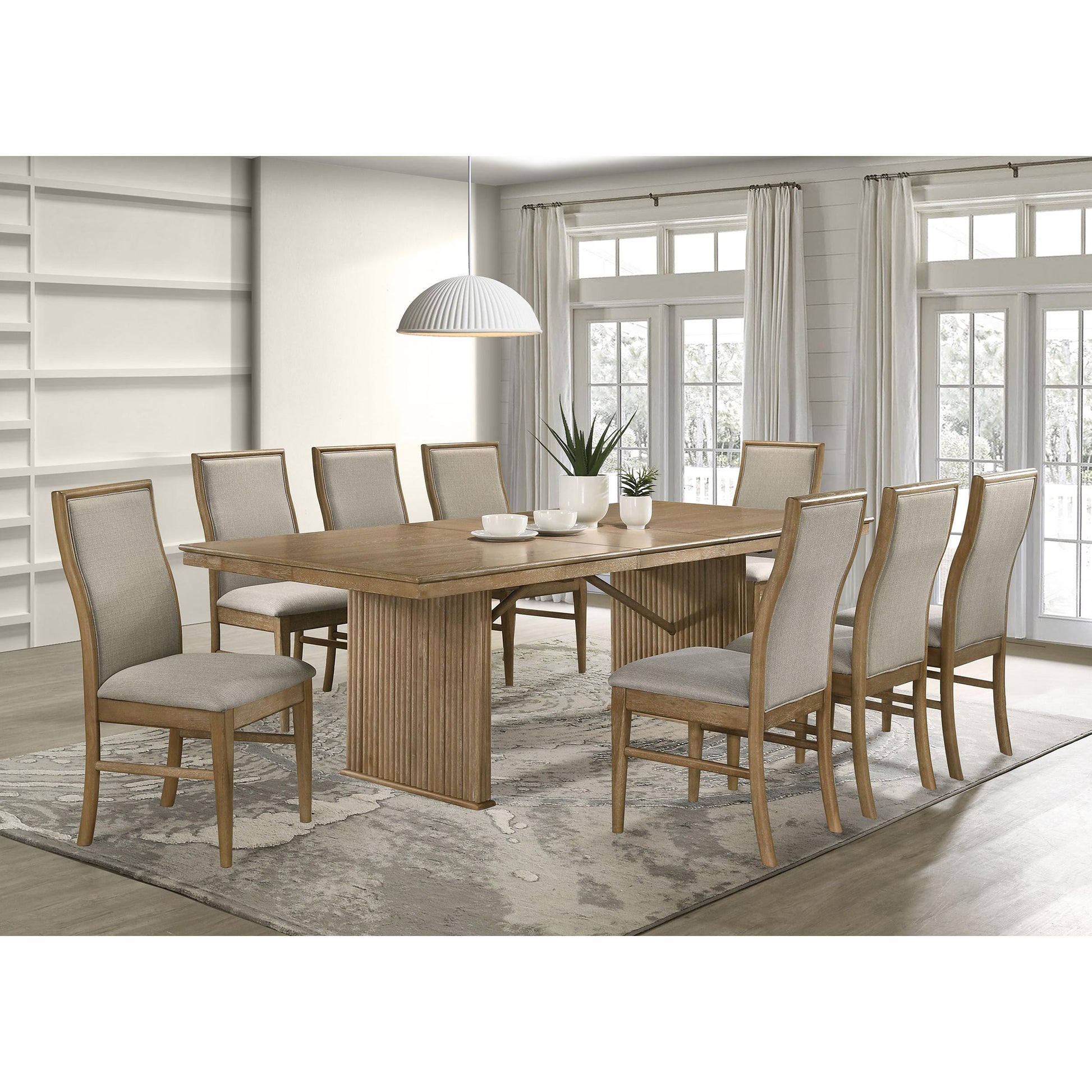  Coaster Furniture Adina Dining Table with Pedestal Base 193611 IMAGE 12