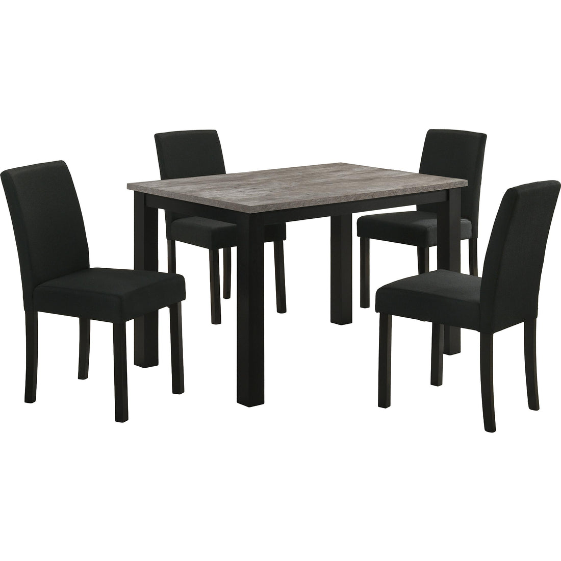  Crown Mark Resia Dining Table with Faux Marble Top 2120CC-T-3048 IMAGE 1