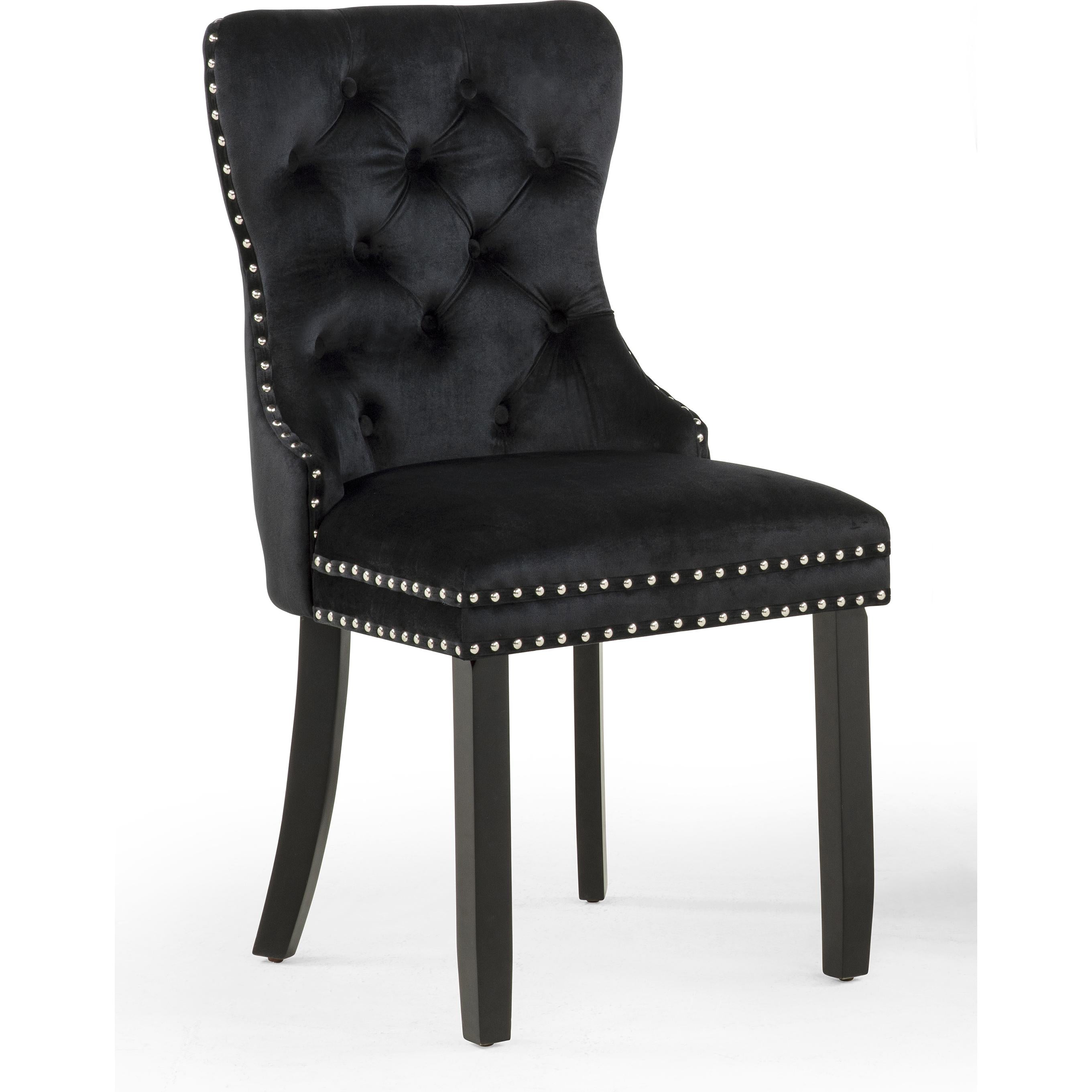  Crown Mark Accent Chairs Stationary 4902S-BK IMAGE 1