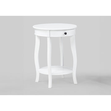  Crown Mark Occasional Tables Chairside Tables 4903WH IMAGE 1